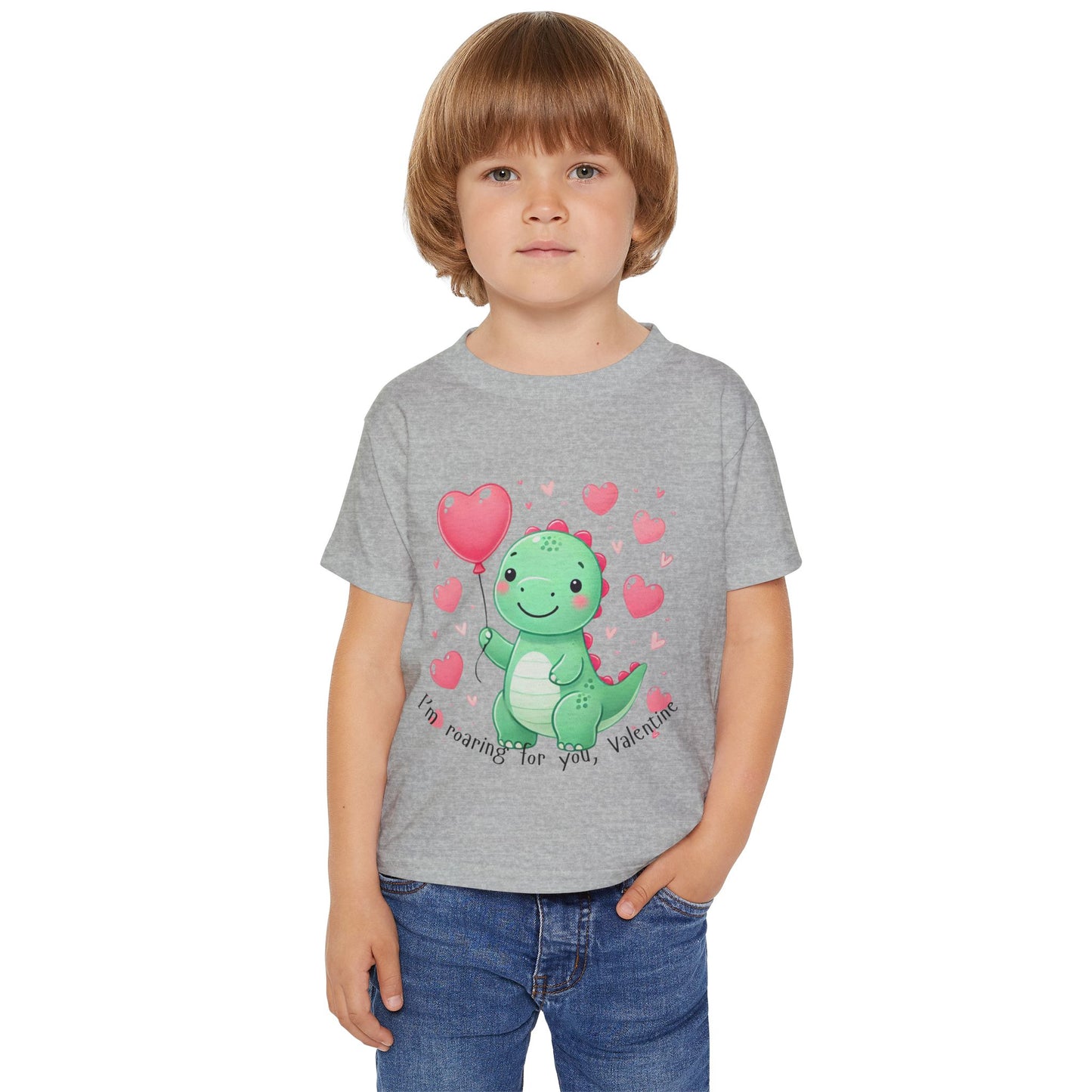 "I'm Roaring for You, Valentine" Toddler T-Shirt