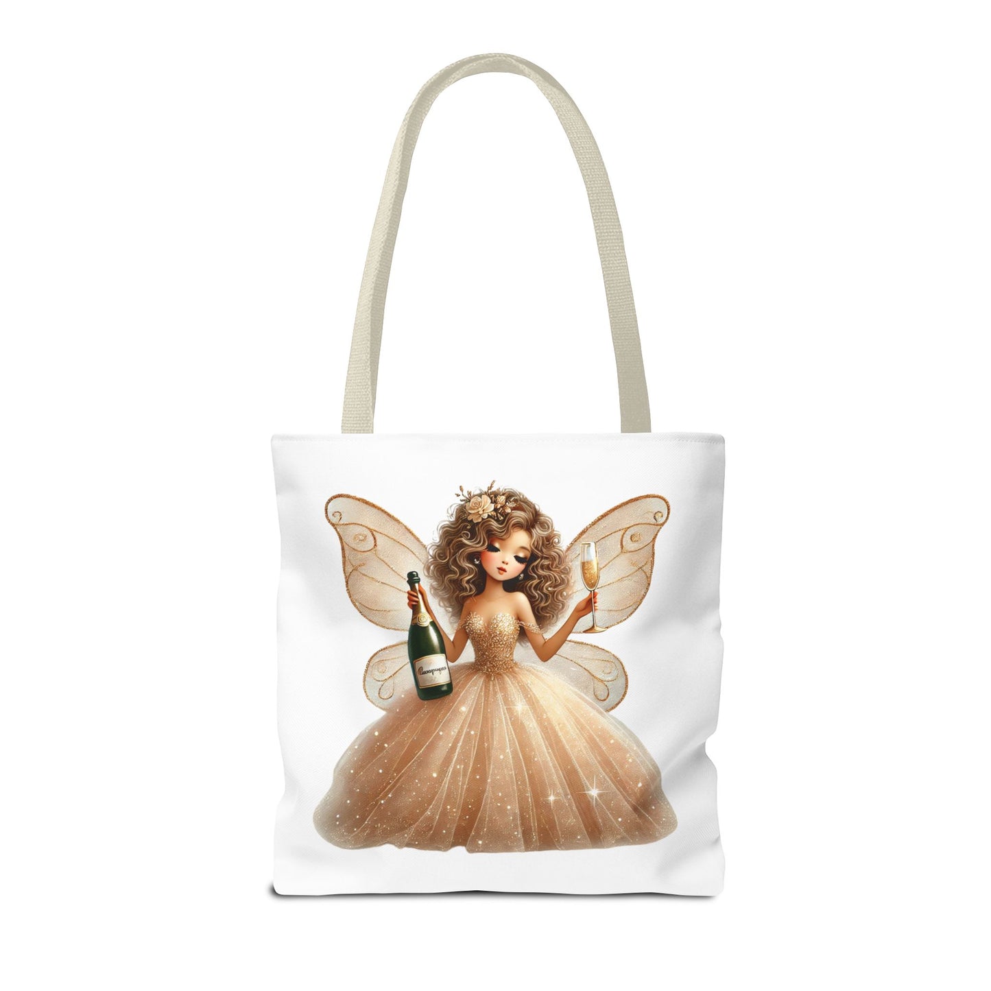 Golden Belle of Champagne Dreams – Luxe Tote Bag