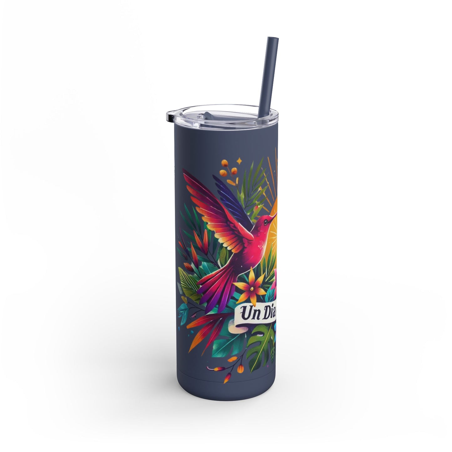 "Un Día a La Vez" Skinny Tumbler (20oz)