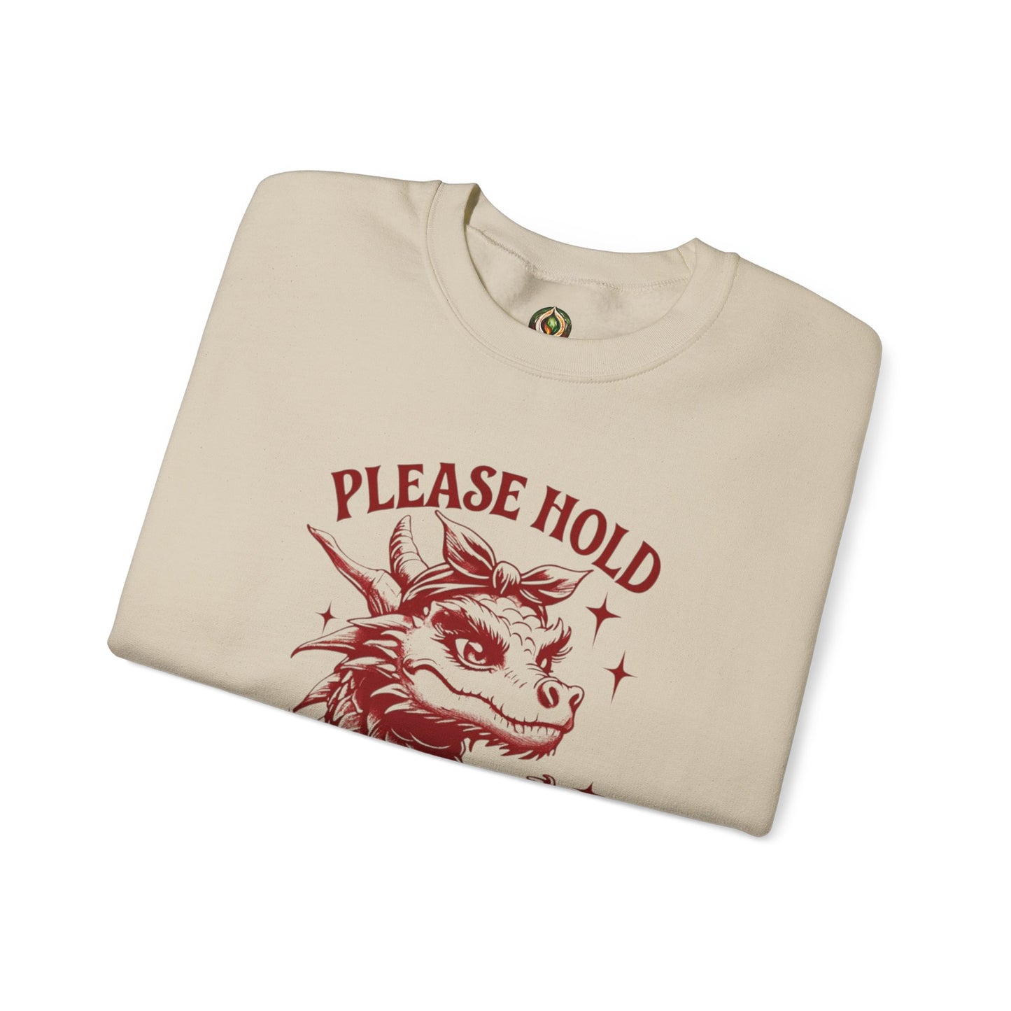 Please Hold, Sarcasm Loading Crewneck Sweatshirt β Snarky & Snuggly π