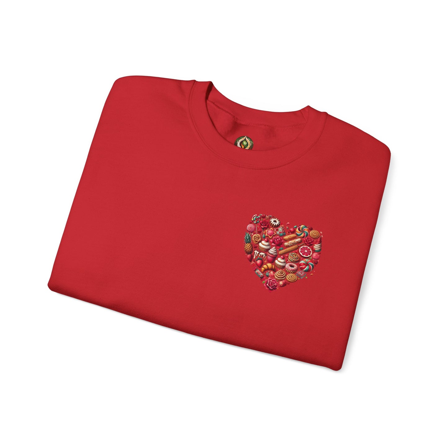 "Love in Every Stitch" Crewneck Sweatshirt