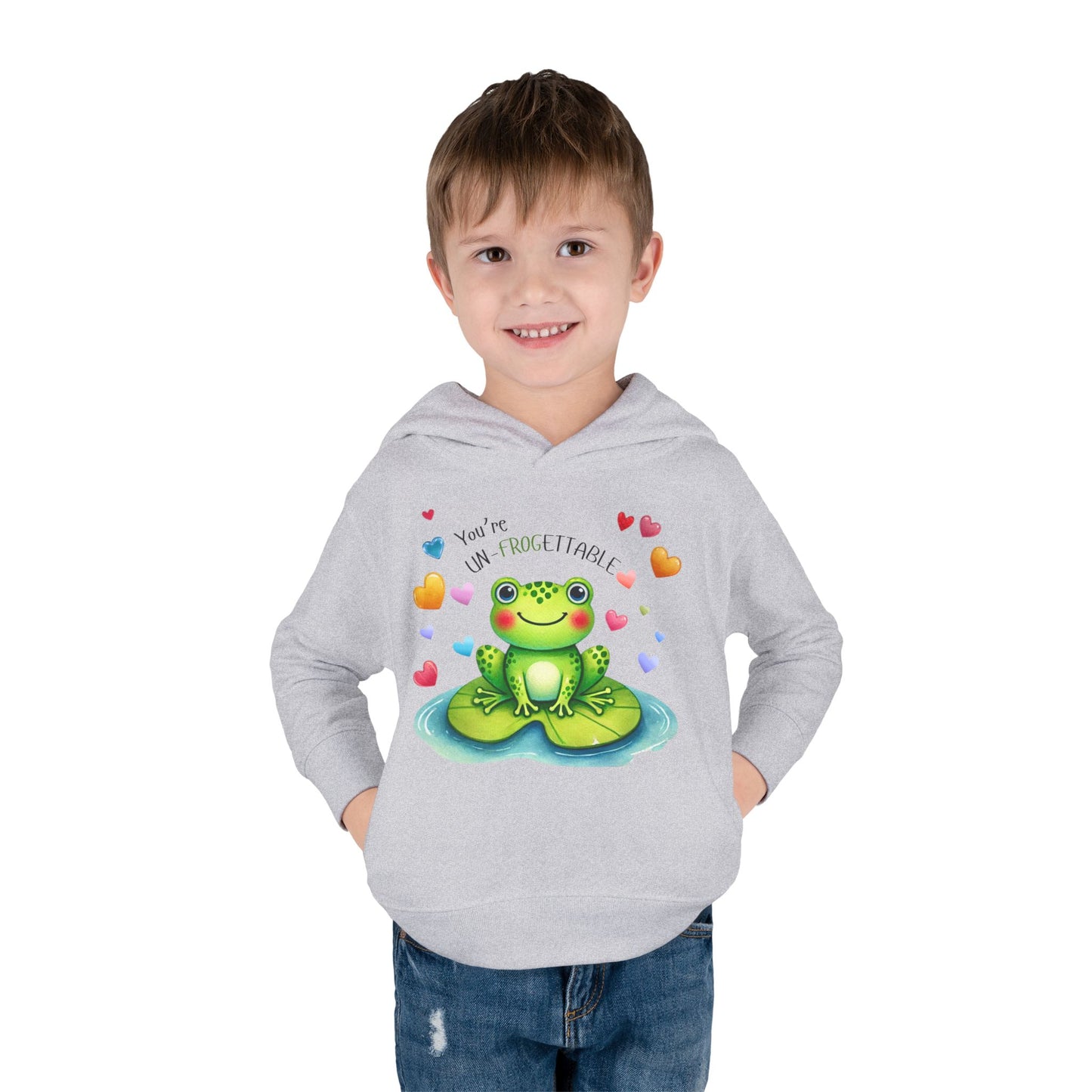 "Un-Frogettable Love" Toddler Hoodie