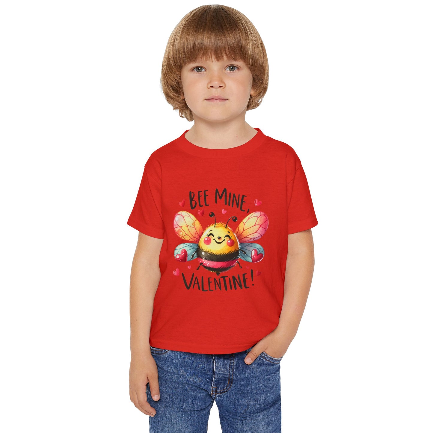 "Bee Mine, Valentine!" Toddler T-Shirt