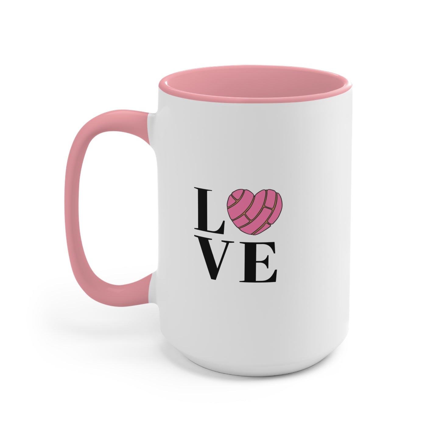 "Love Conchas" Accent Mug