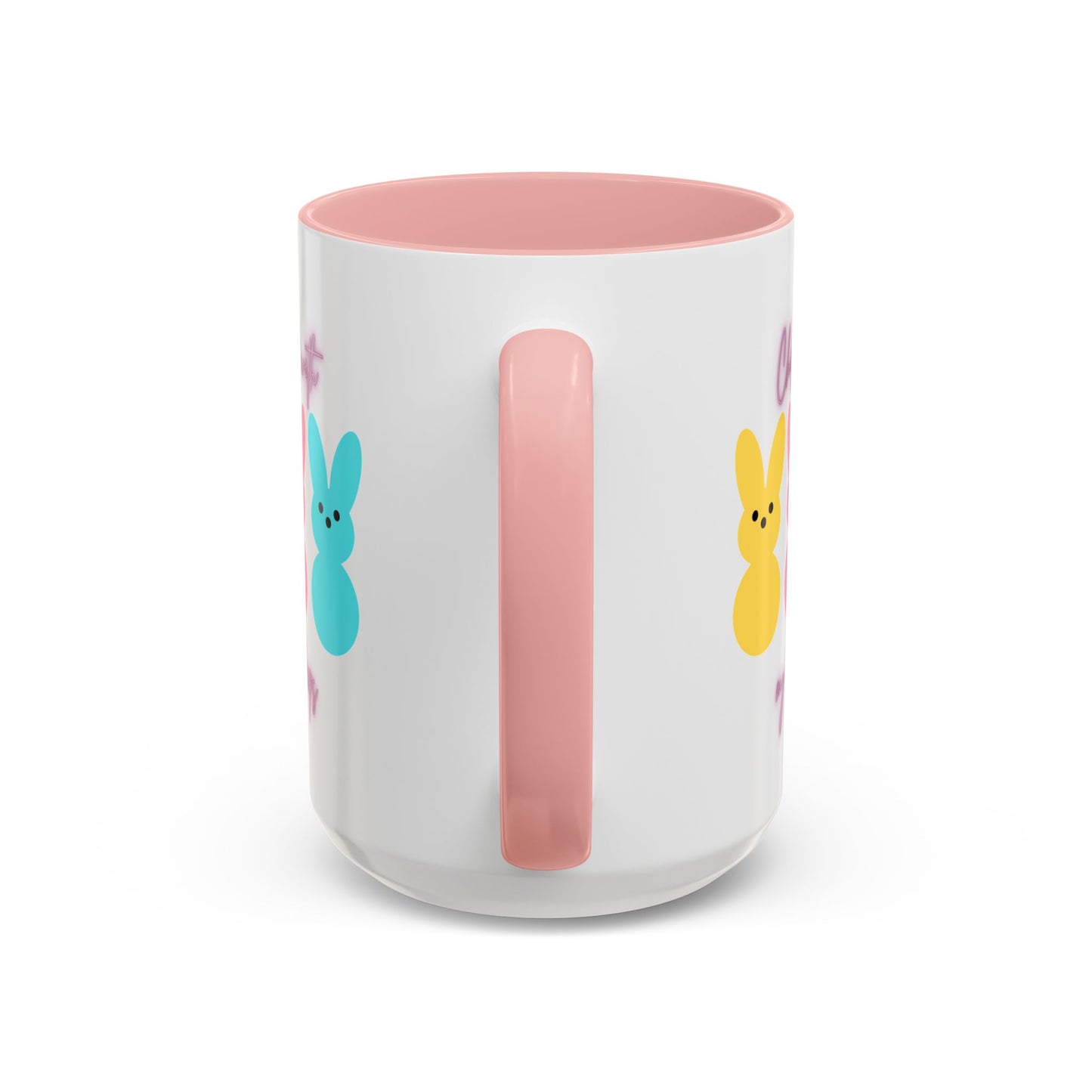 “Chillin’ with My Peeps” – Pastel Cutie Accent Mug (11oz, 15oz)