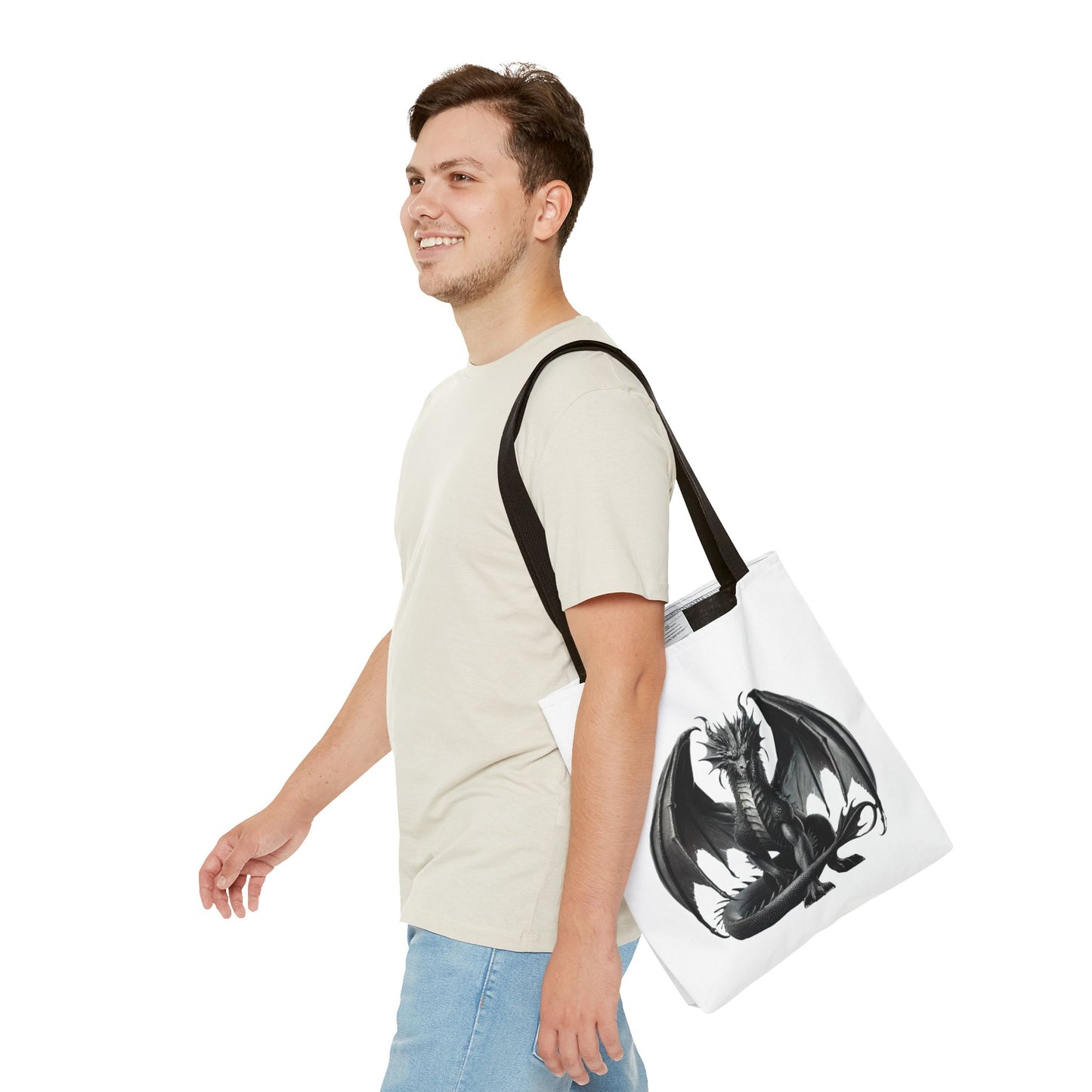 Dragon’s Lair Tote Bag – Fierce Style, Endless Utility 🐉🖤