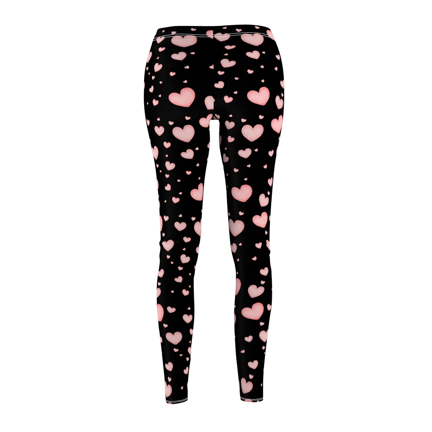 "Falling Hearts" Women’s Casual Leggings