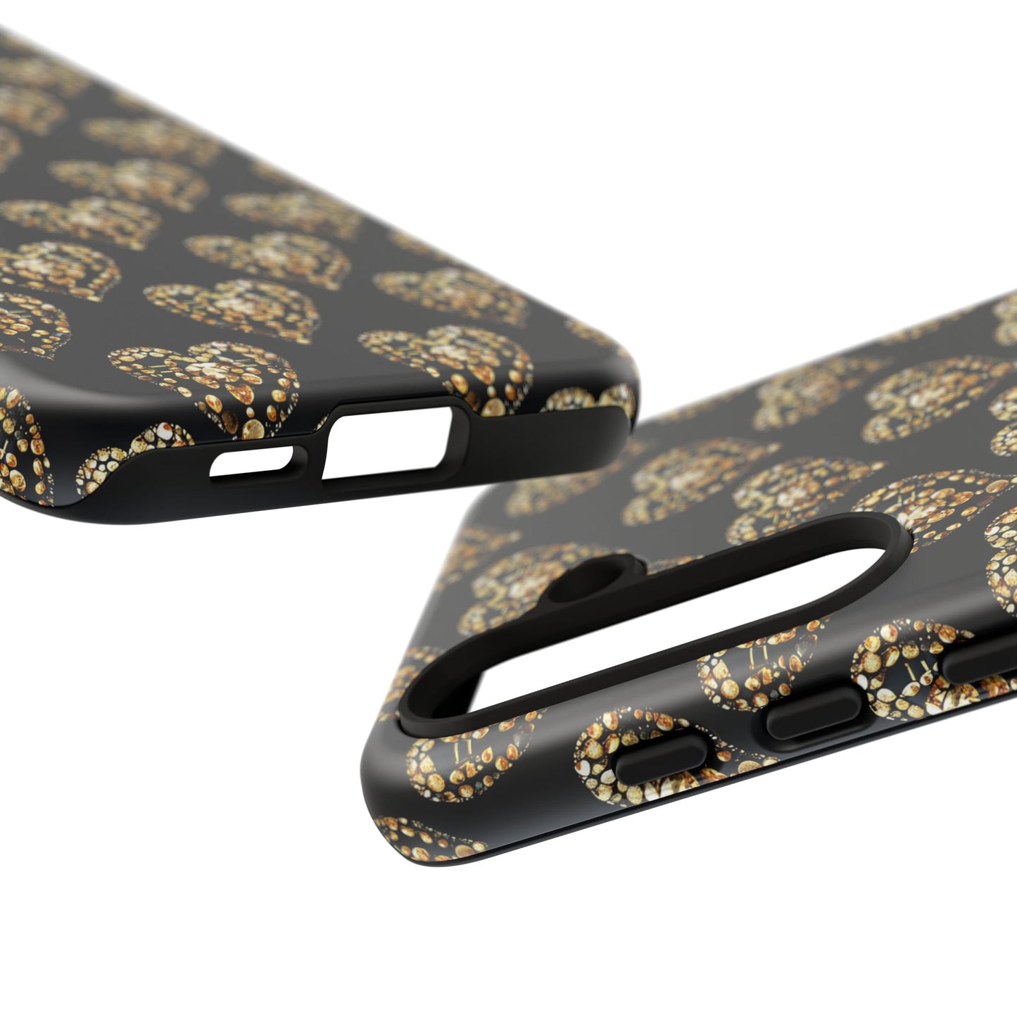 Golden Heart Luxe Phone Case