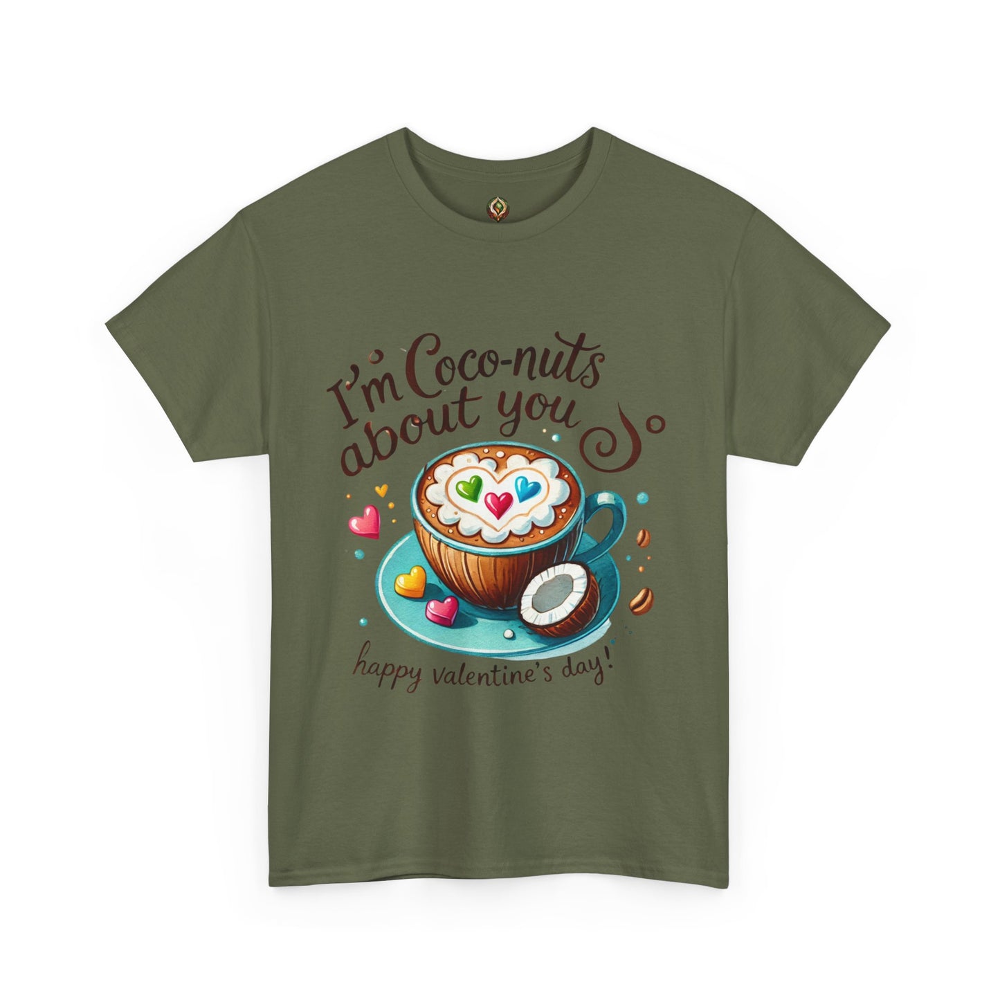 "Coco-nuts About You" Valentine's Day Unisex Tee