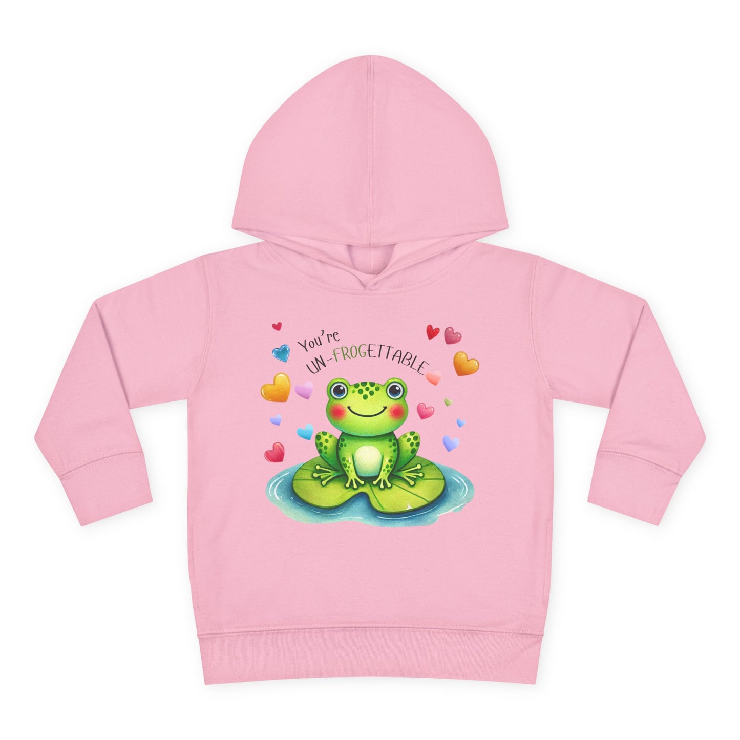 "Un-Frogettable Love" Toddler Hoodie