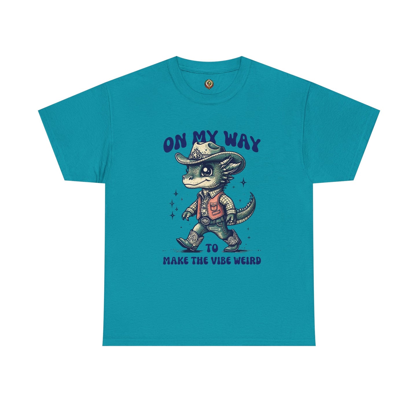 On My Way to Make the Vibe Weird π₯ Cowboy Dragon Unisex Tee