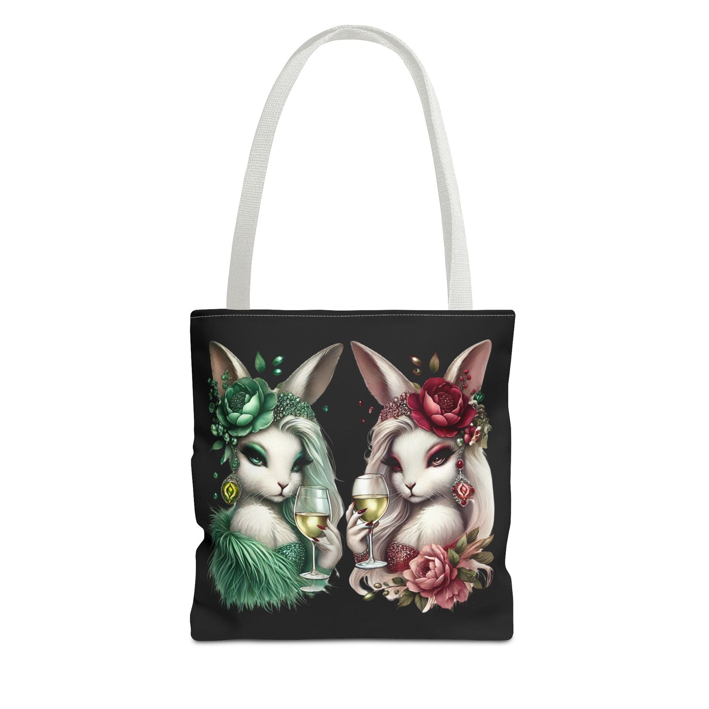 Vero Vino & Rosalie Rouge β Glam Bunny Tote Bag π·π