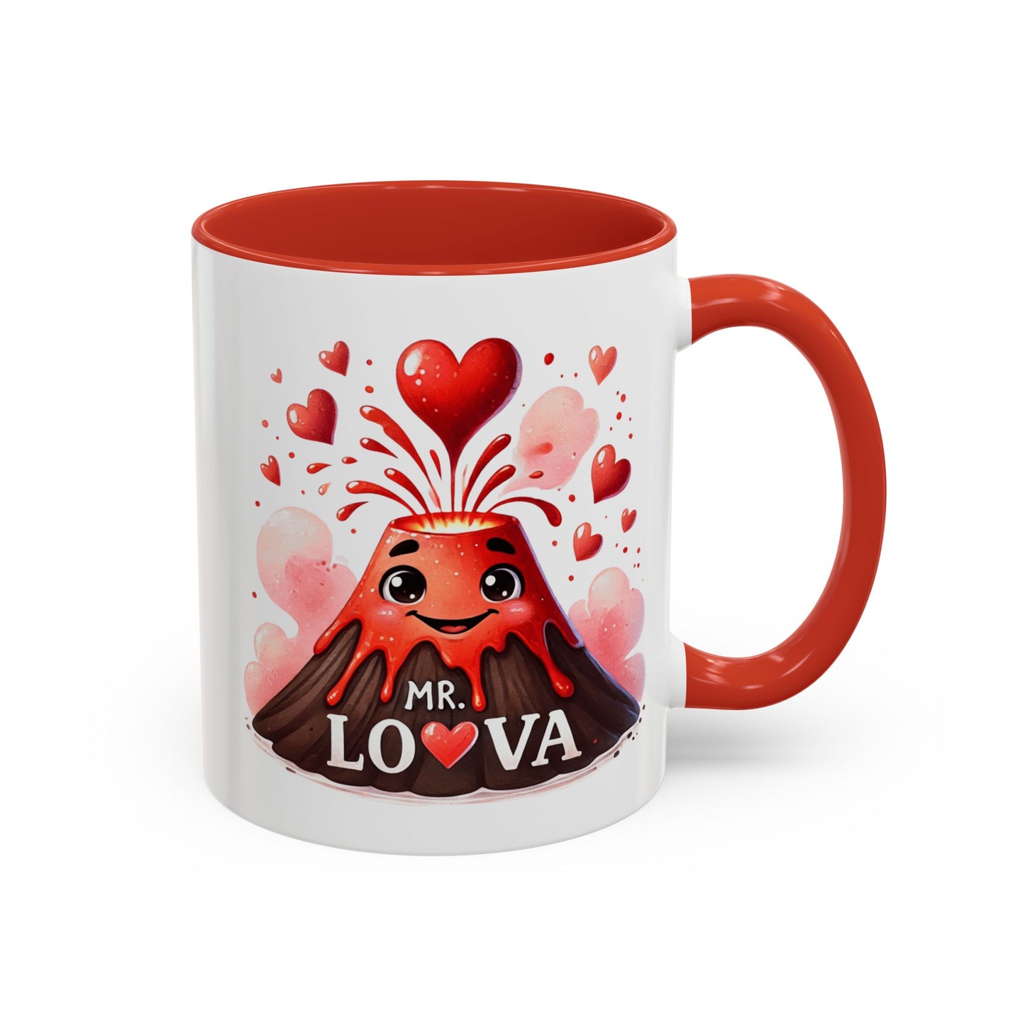 "Mr. Lo♥️va Explosive Love" Accent Mug (11oz, 15oz)