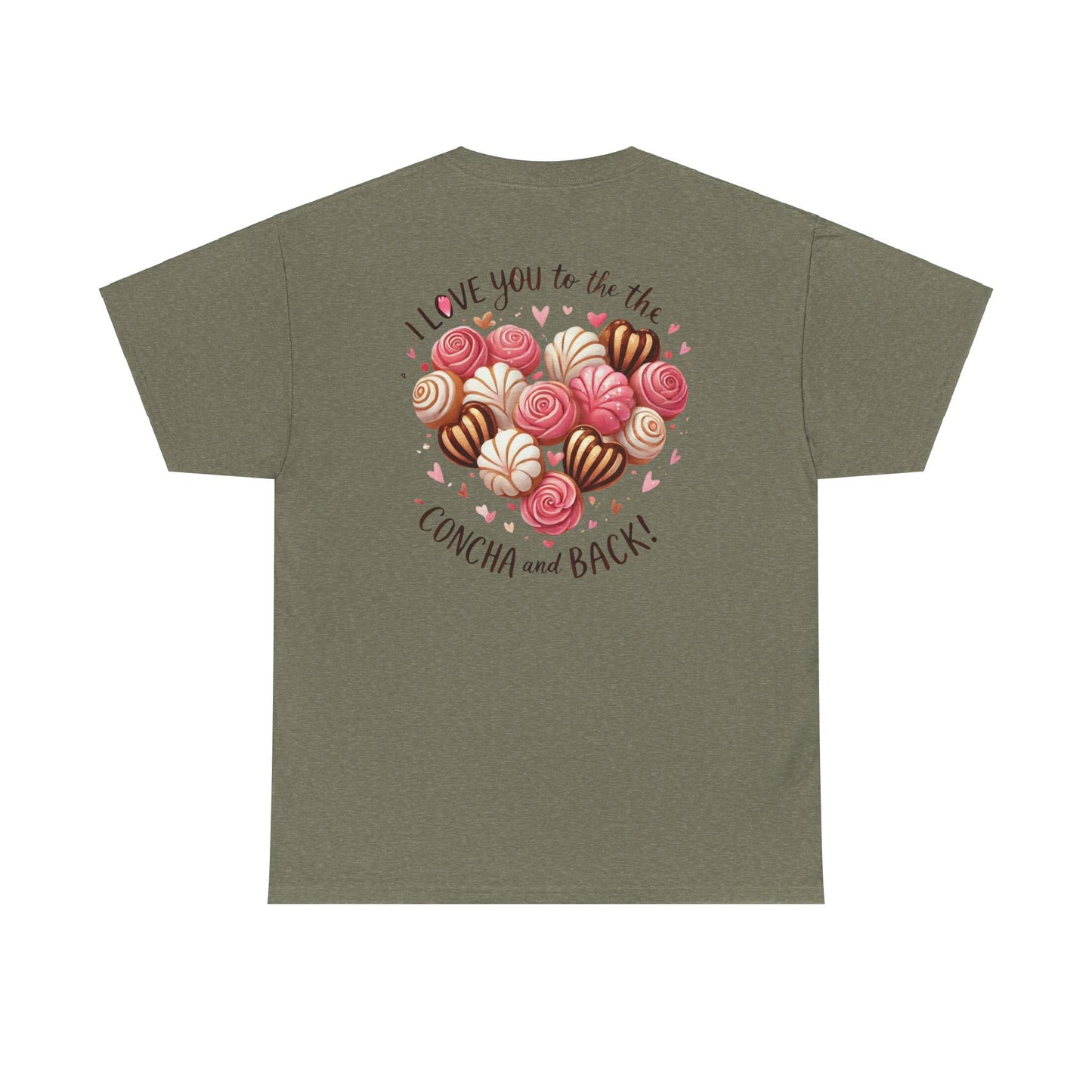 "To the Concha and Back" Unisex Heavy Cotton Tee