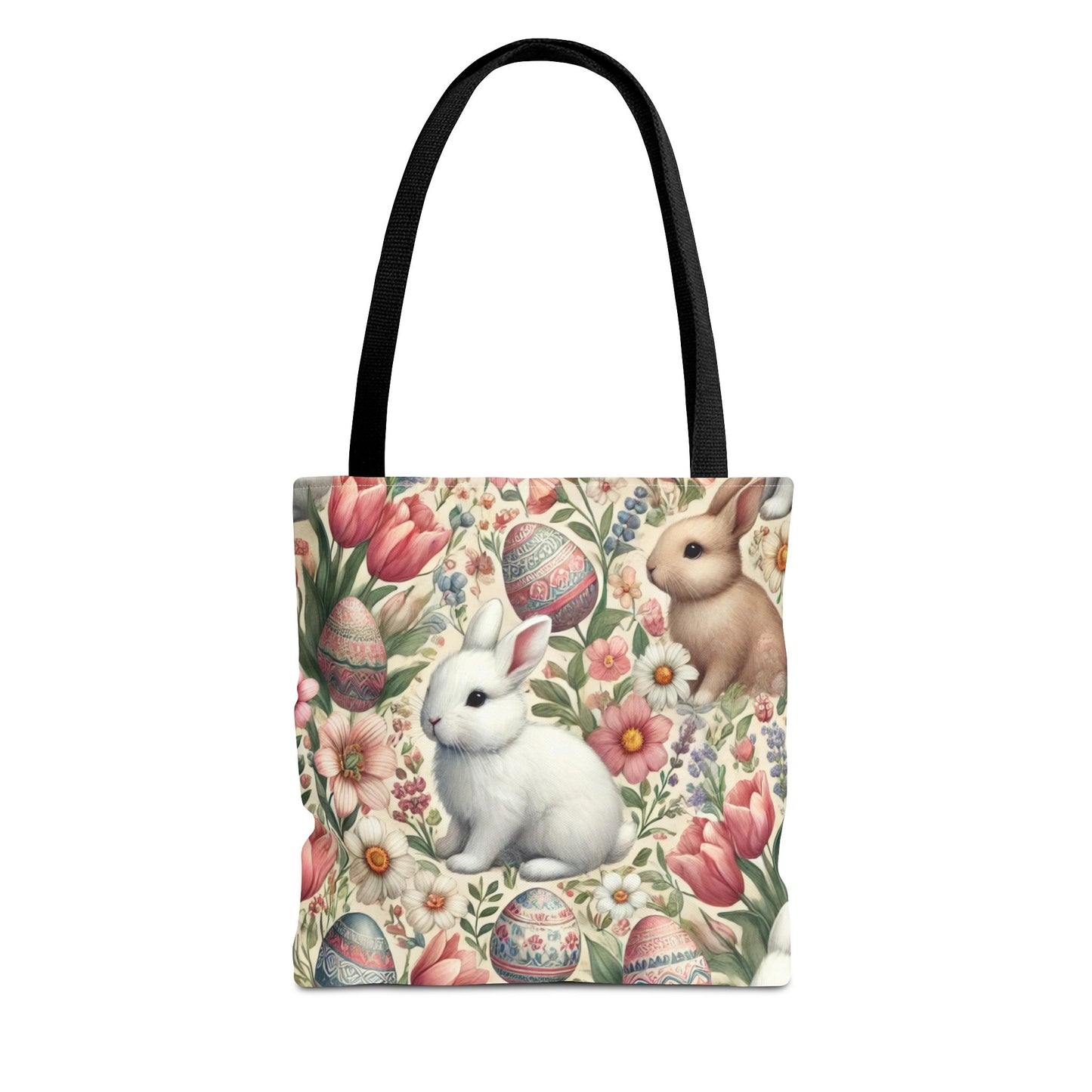 Spring Meadow Bunny Tote Bag🌸🐰
