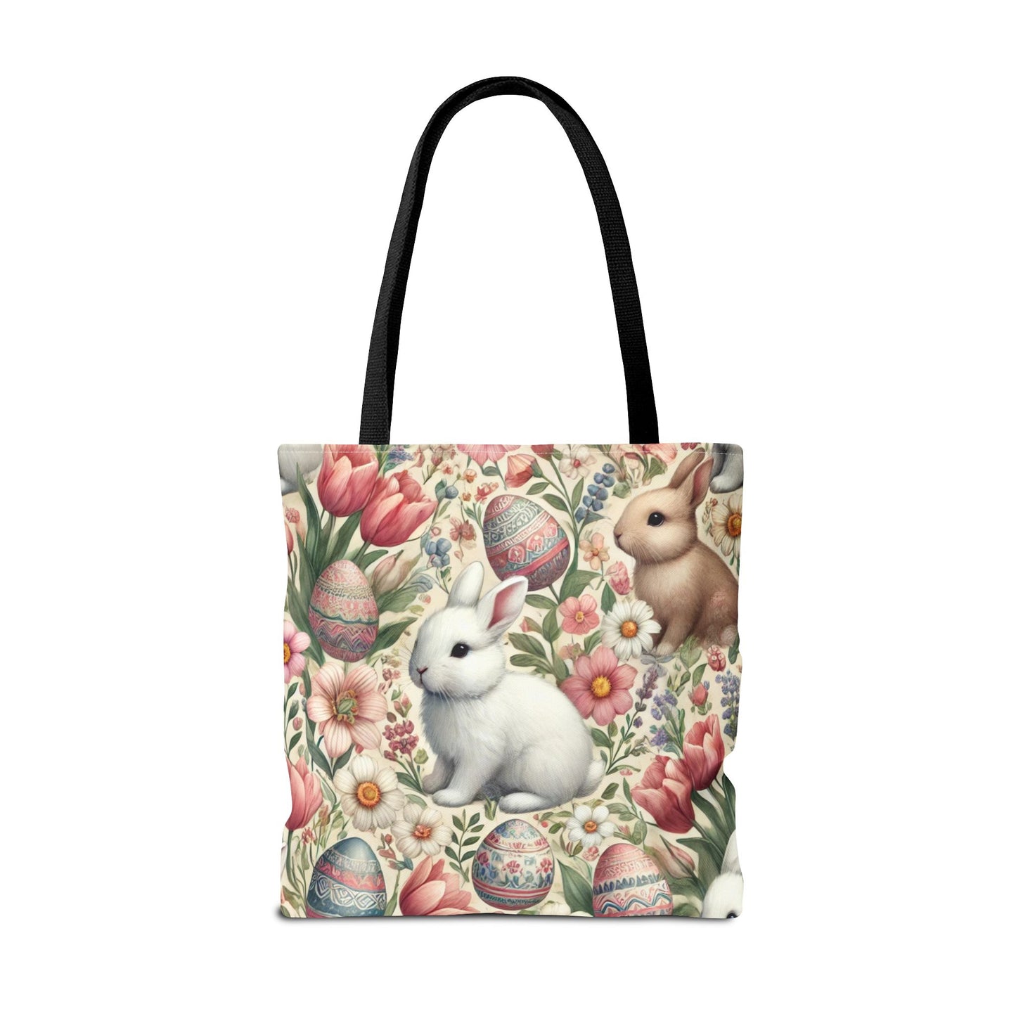 Spring Meadow Bunny Tote Bag🌸🐰