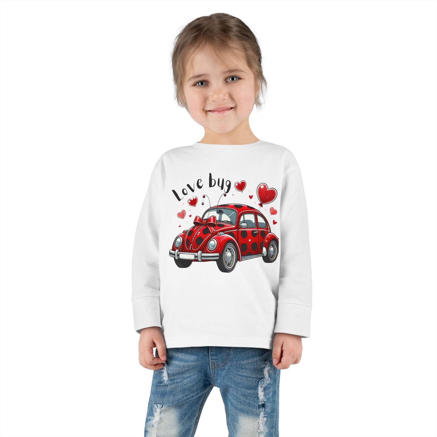"Love Bug" Toddler Long Sleeve Tee