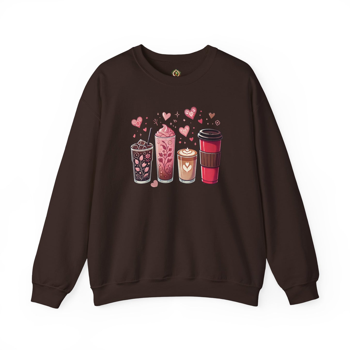 "Cup of Love" Coffee Lovers Crewneck