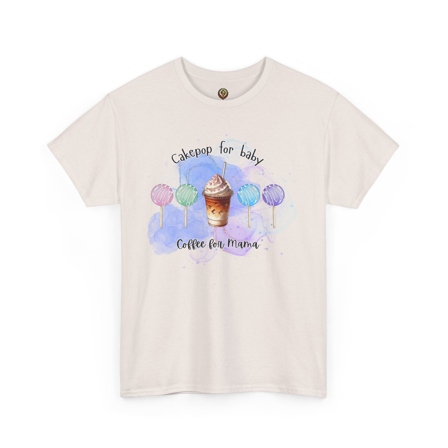 Cakepop for Baby, Coffee for Mama – Sweet & Caffeinated Unisex Tee