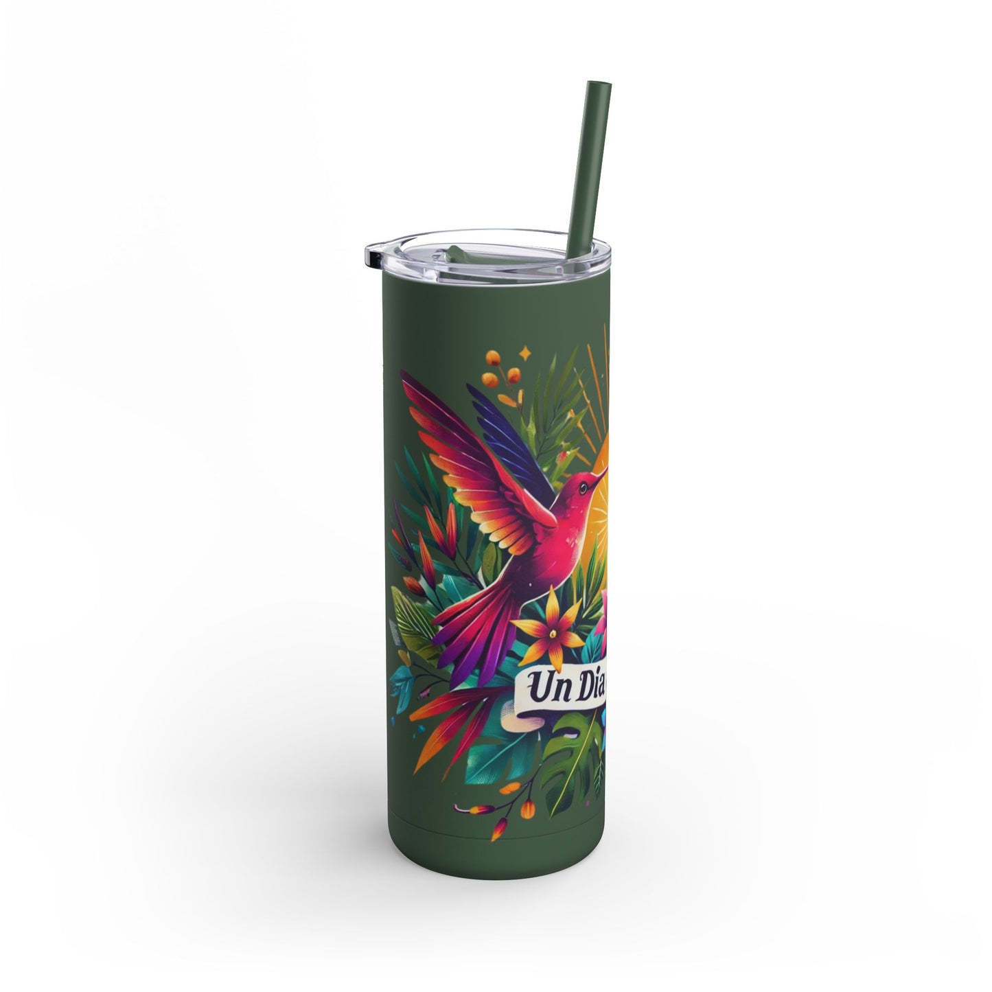"Un Día a La Vez" Skinny Tumbler (20oz)