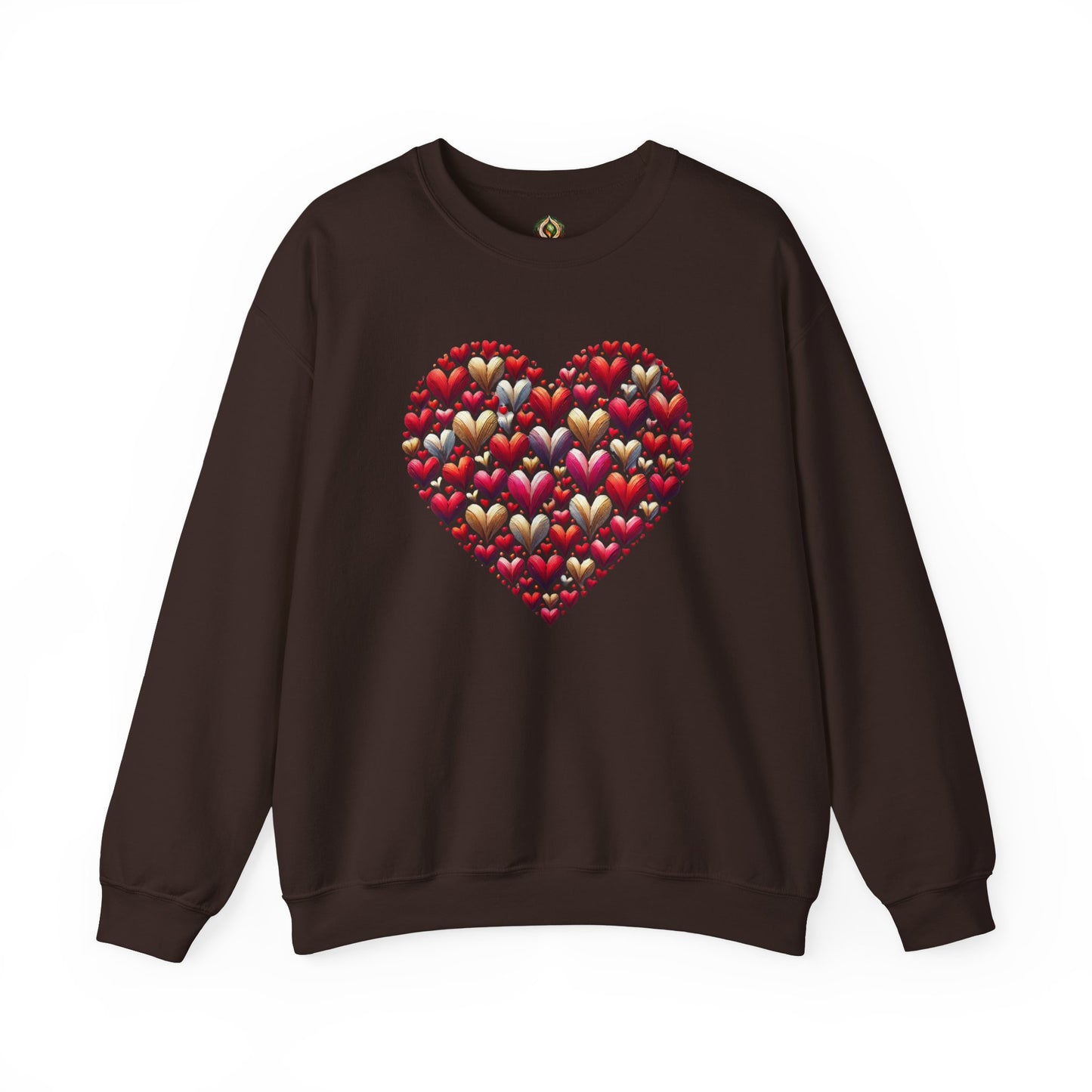 Love, Layers, & Cozy Vibes Unisex Crewneck Sweatshirt