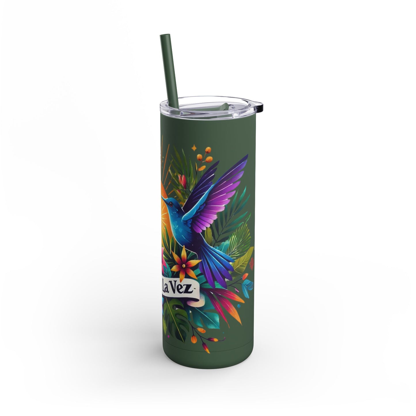 "Un Día a La Vez" Skinny Tumbler (20oz)