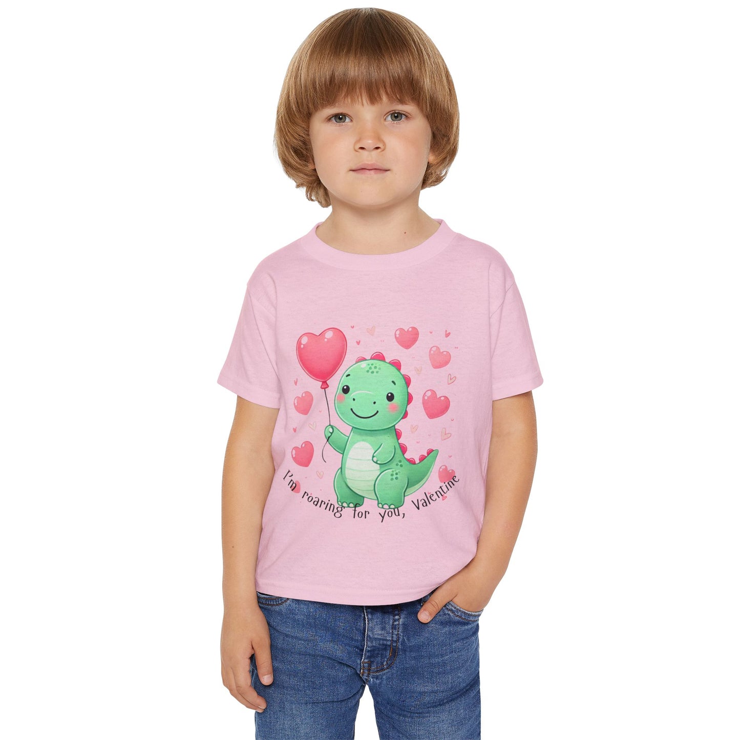 "I'm Roaring for You, Valentine" Toddler T-Shirt