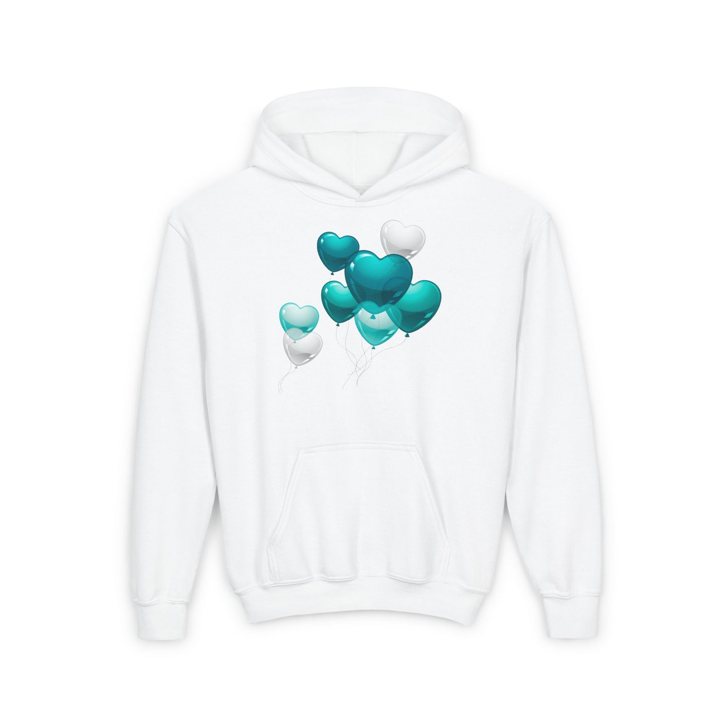 Aqua Love Youth Hoodie