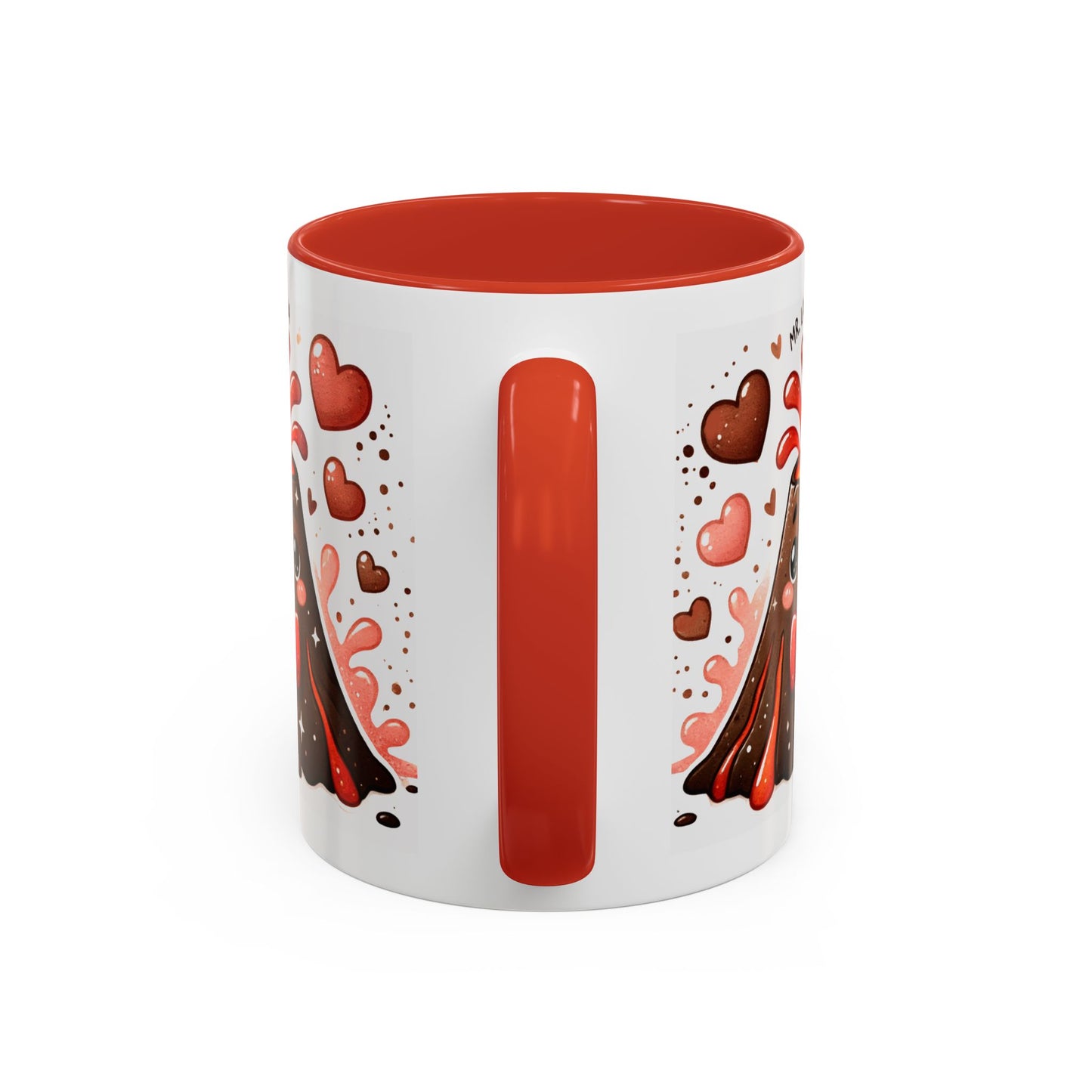 "Mr. Lava Lava in a Tux" Accent Mug (11oz, 15oz)