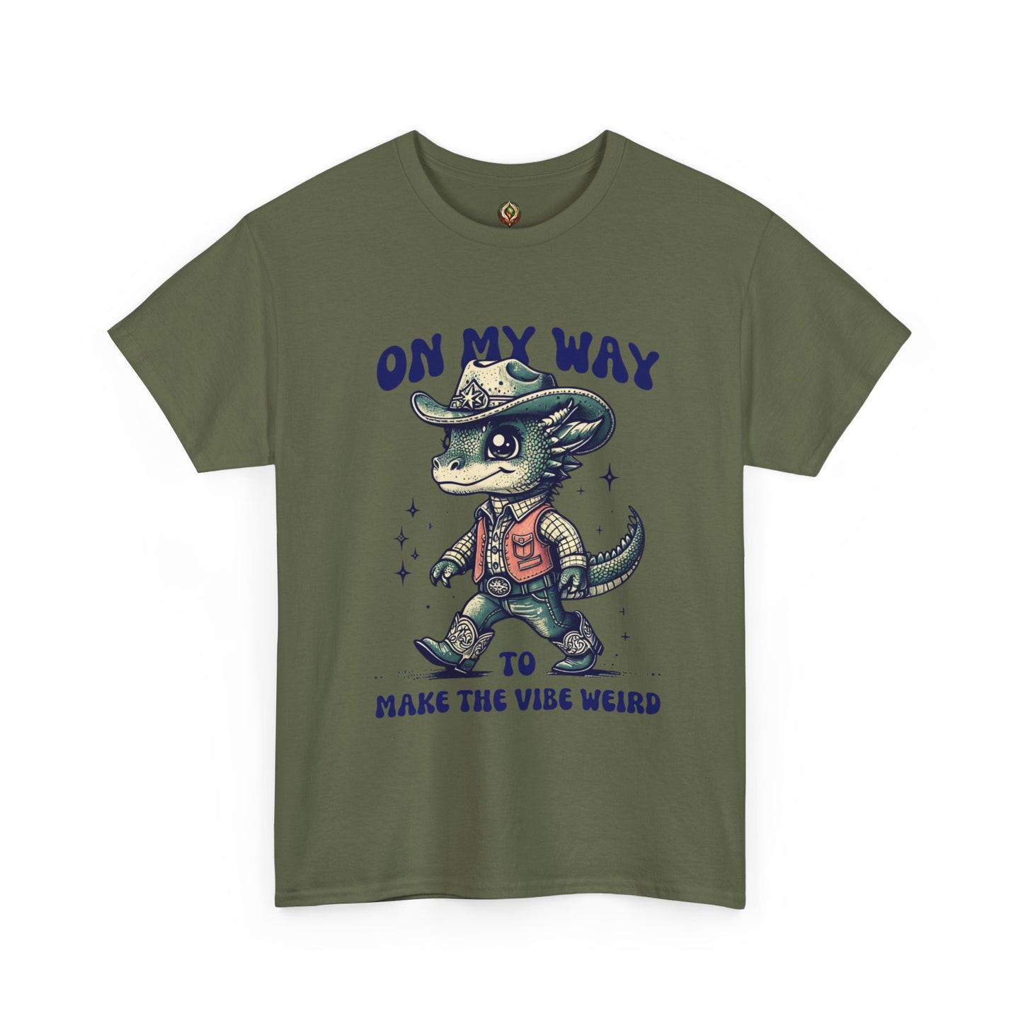 On My Way to Make the Vibe Weird π₯ Cowboy Dragon Unisex Tee
