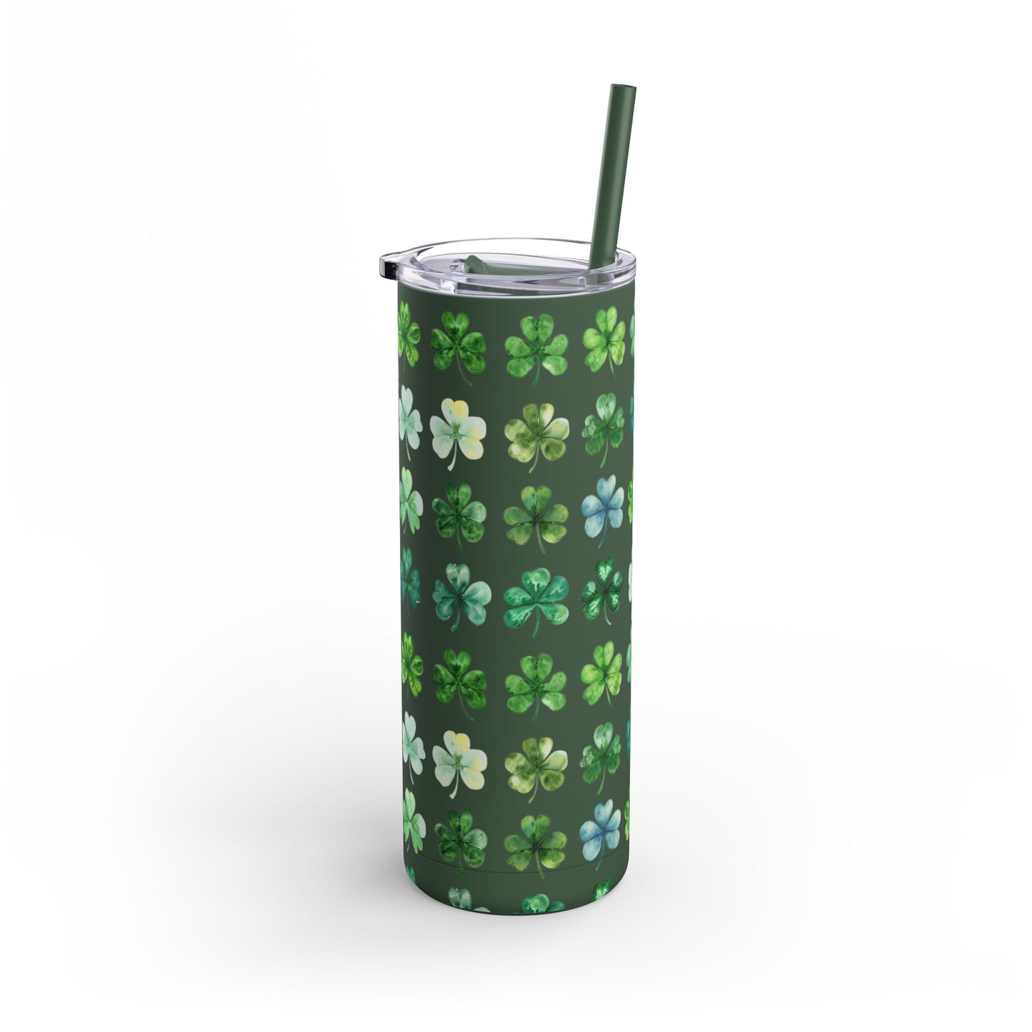 Lucky Sip π 20oz Matte Tumbler β Triple Color Charm, Hot & Cold Insulated