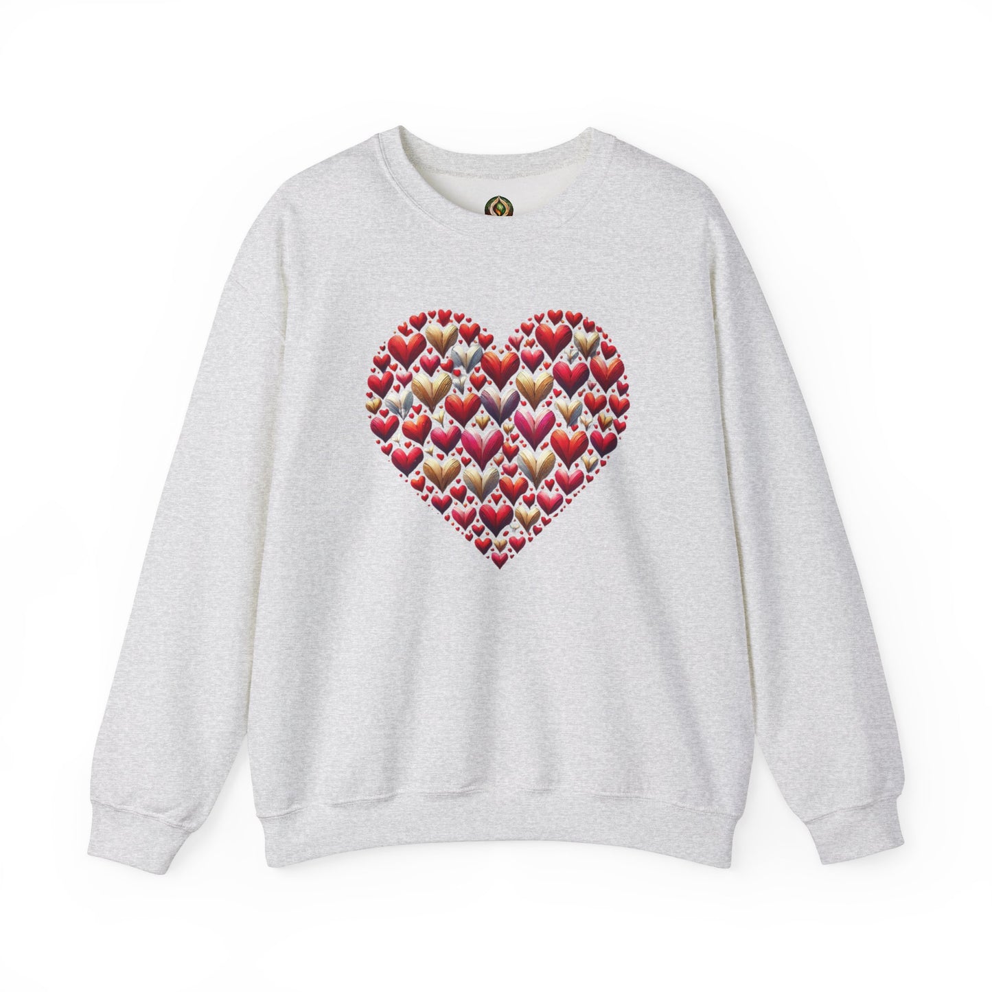 Love, Layers, & Cozy Vibes Unisex Crewneck Sweatshirt