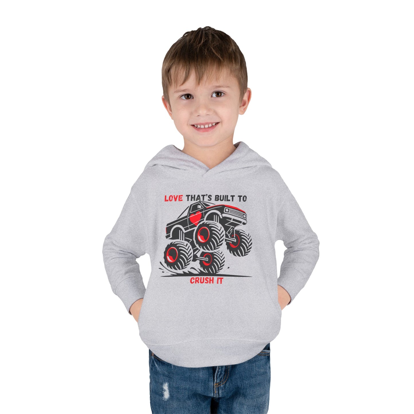 "Built to Crush It" Toddler Hoodie