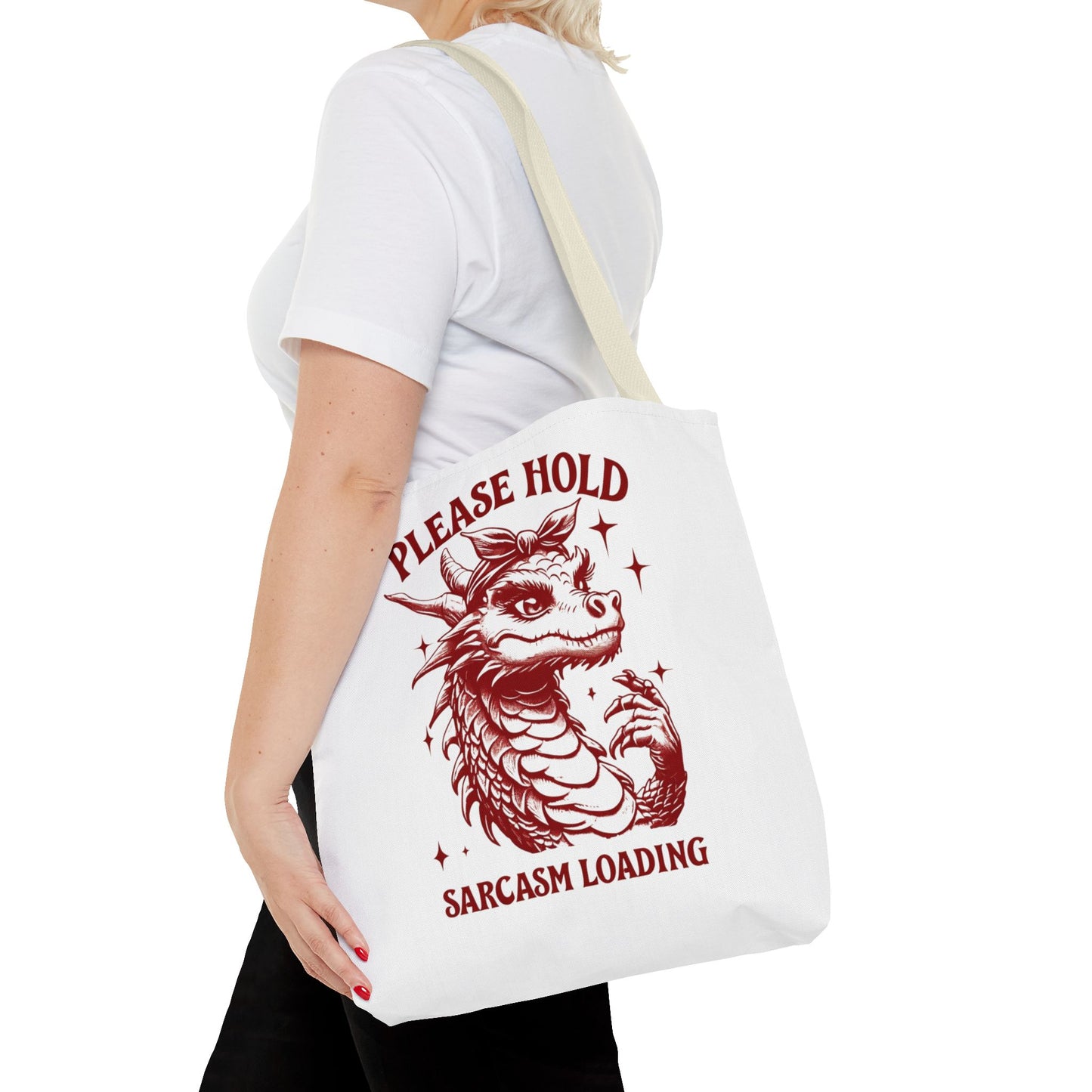 Please Hold, Sarcasm Loading Tote β Carry Your Attitude in Style ππ