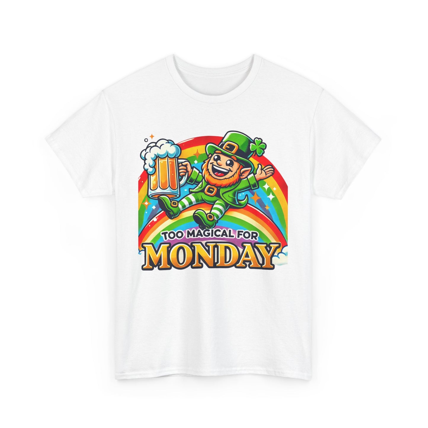 "Too Magical for Monday" St. Patrick’s Day Shirt – Unisex Lucky Tee