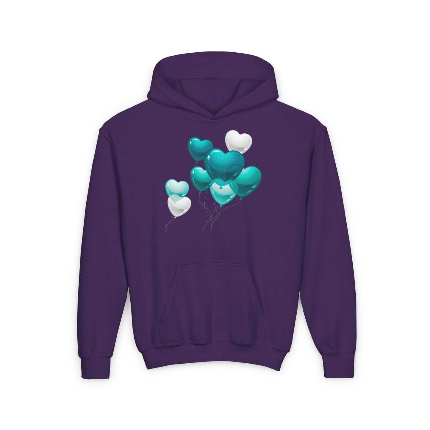 Aqua Love Youth Hoodie