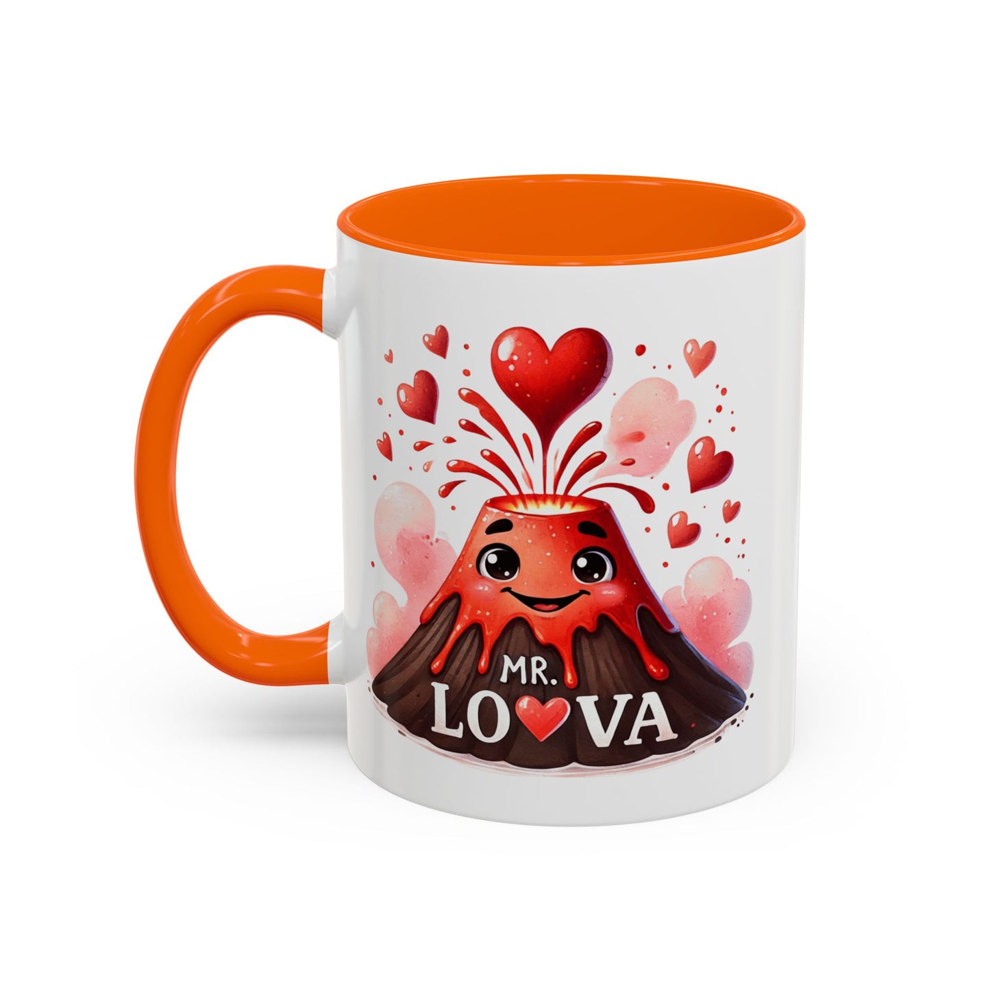 "Mr. Lo♥️va Explosive Love" Accent Mug (11oz, 15oz)