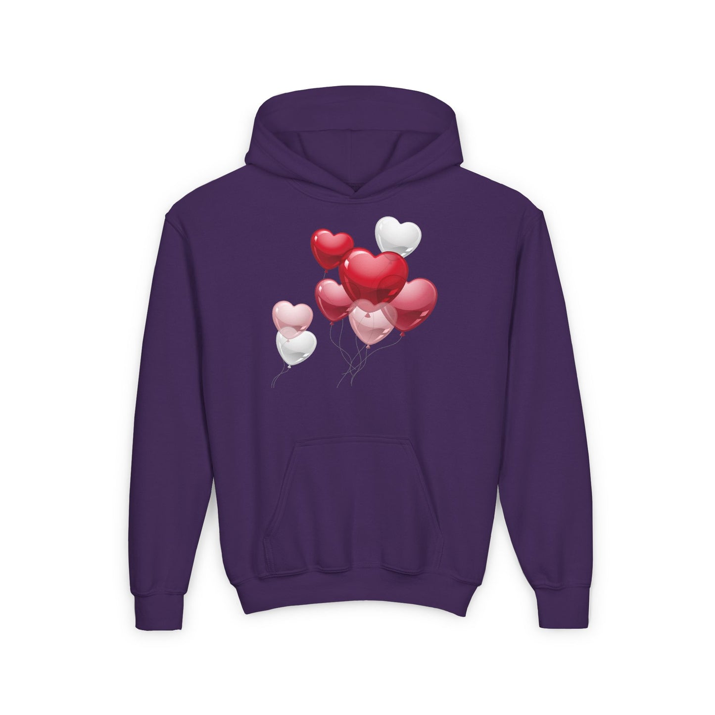 Balloon Hearts Youth Hoodie