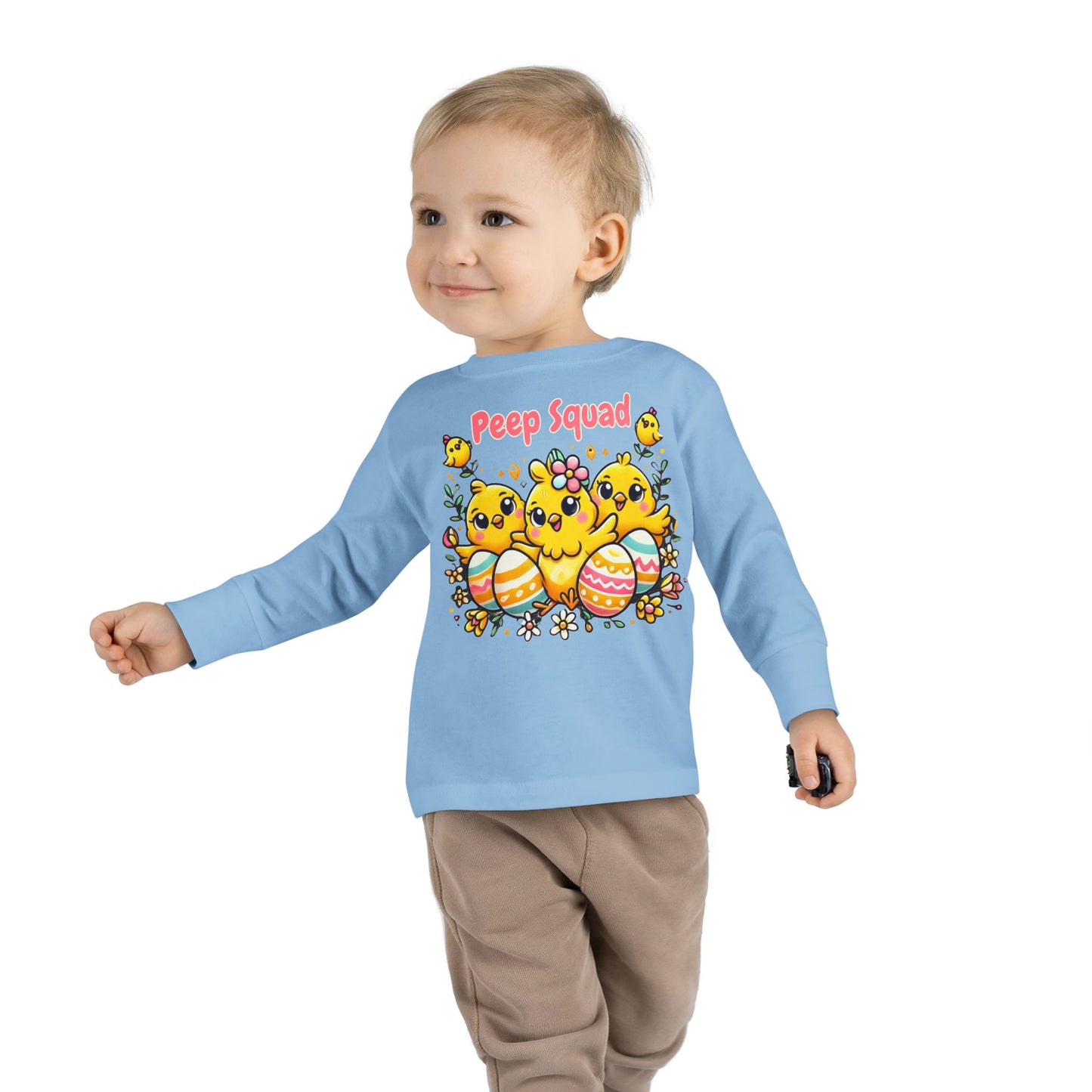 “Peep Squad” – Toddler Long Sleeve Tee