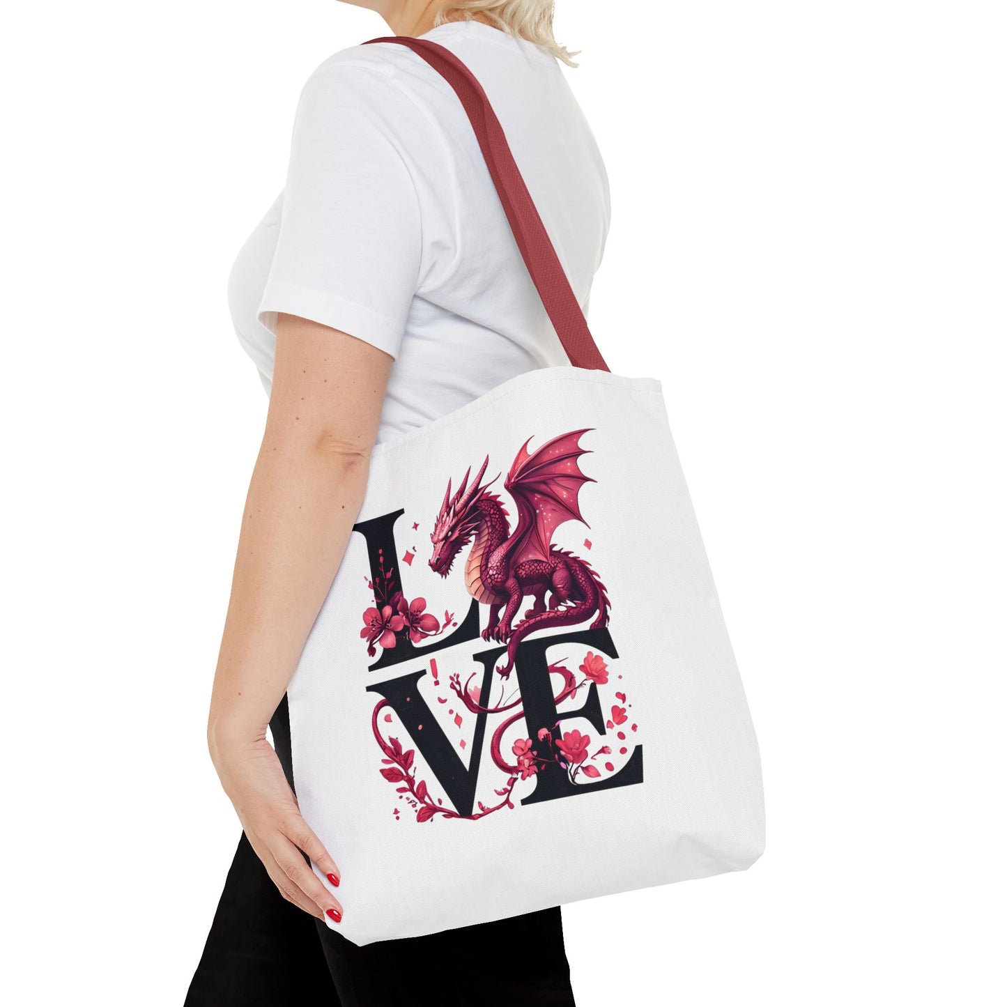 Love in Dragon Form πβ€οΈ Tote Bag