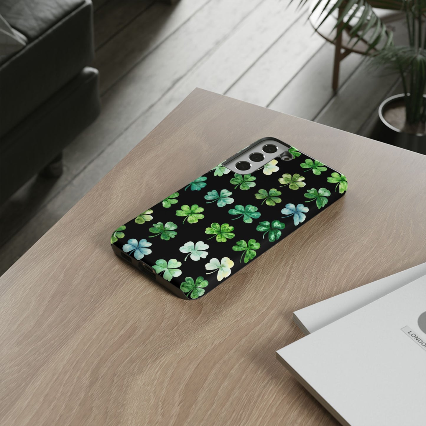 Lucky Streak 🍀 Tough Phone Case – Dual Layer Protection, Matte or Glossy