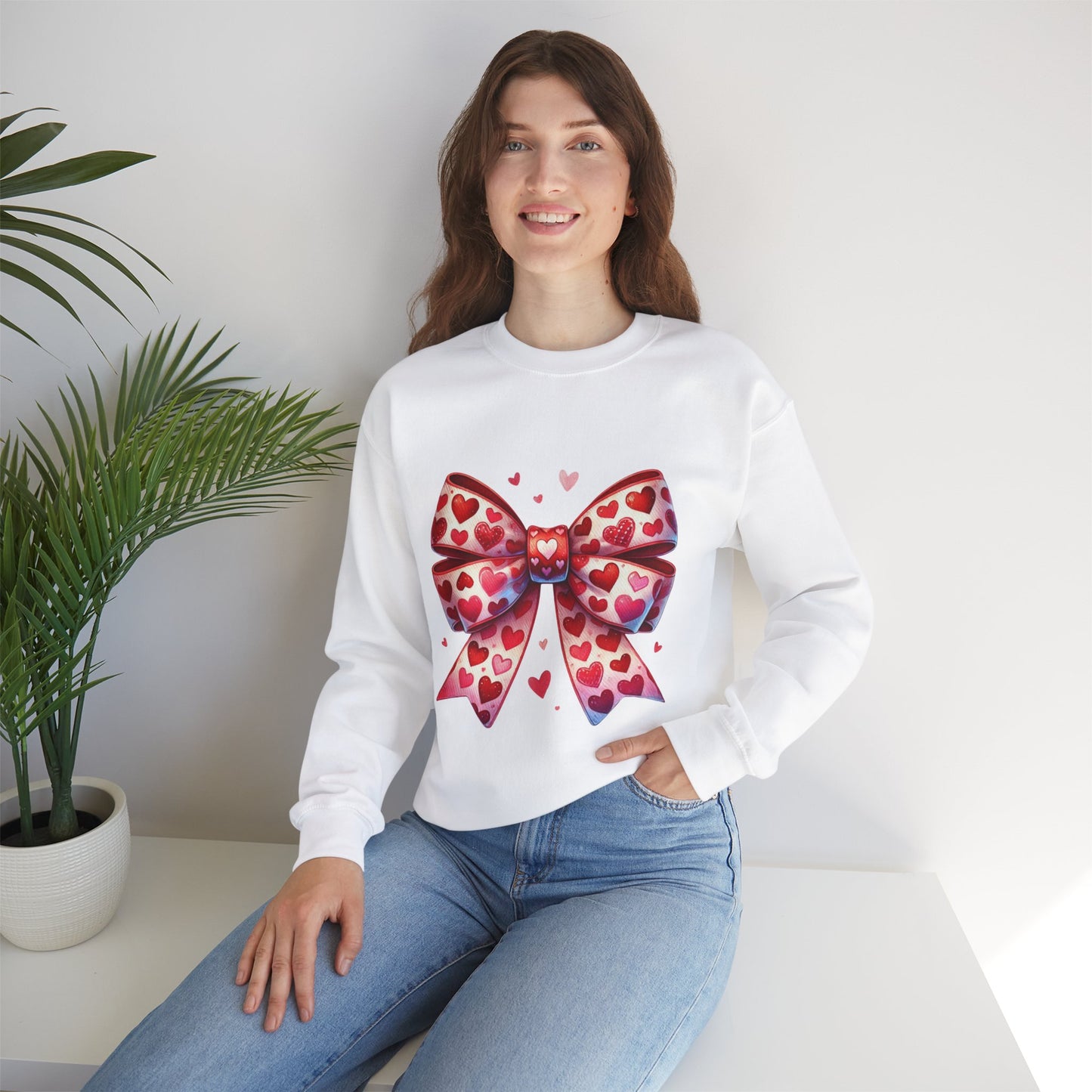 "Bold Bows" Unisex Crewneck Sweatshirt