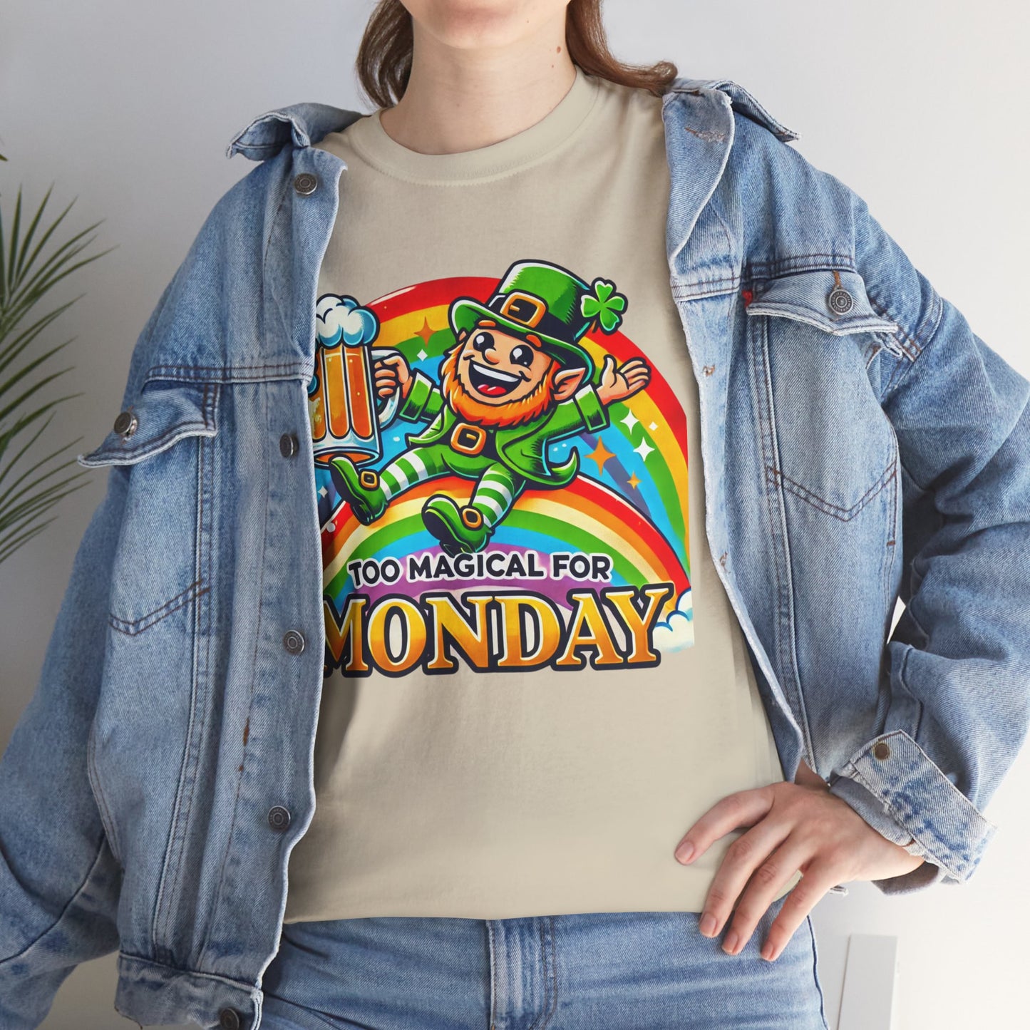 "Too Magical for Monday" St. Patrick’s Day Shirt – Unisex Lucky Tee