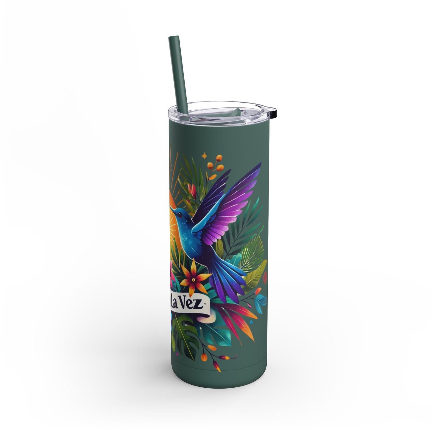 "Un Día a La Vez" Skinny Tumbler (20oz)