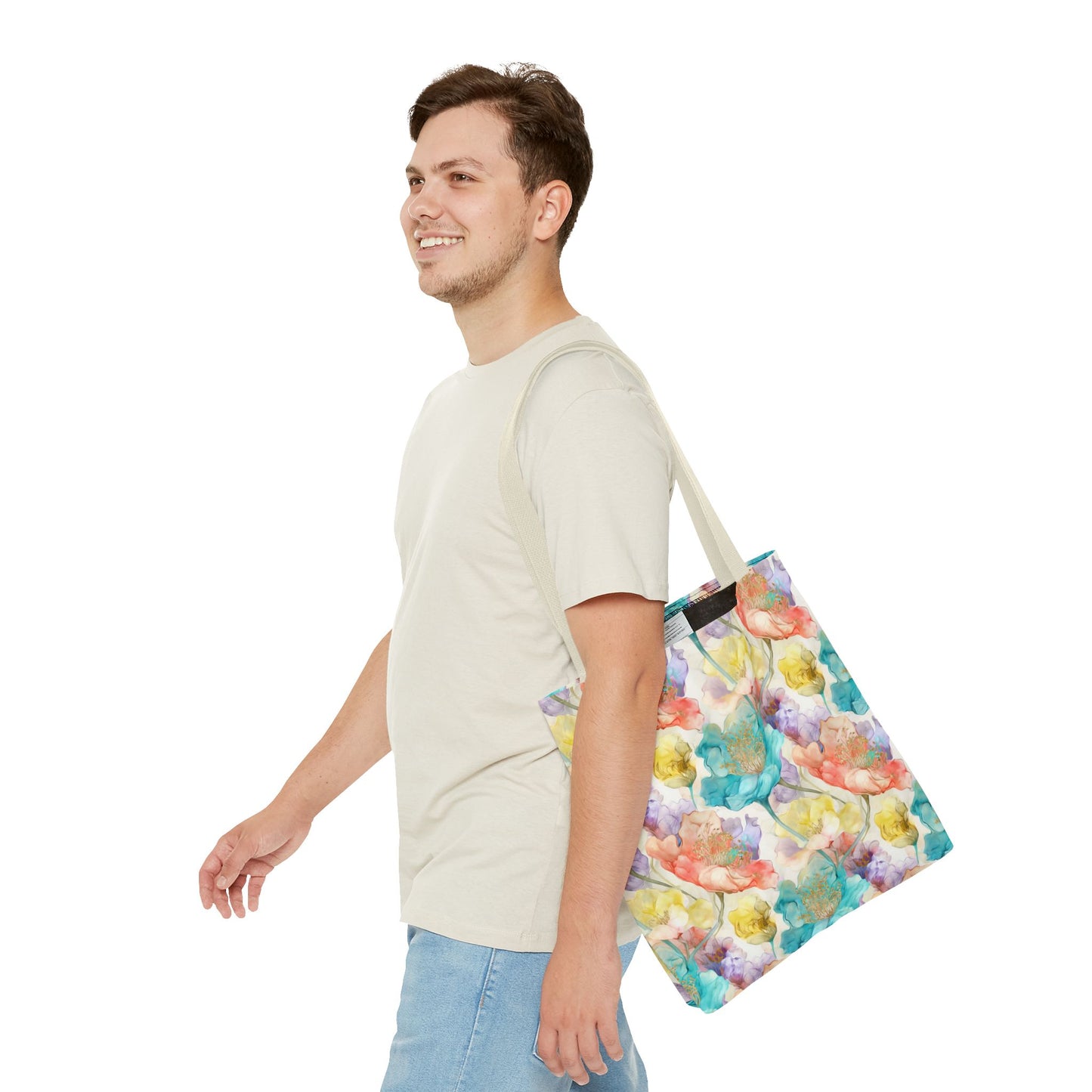 Watercolor Bloom ๐ธ Artistic Tote Bag