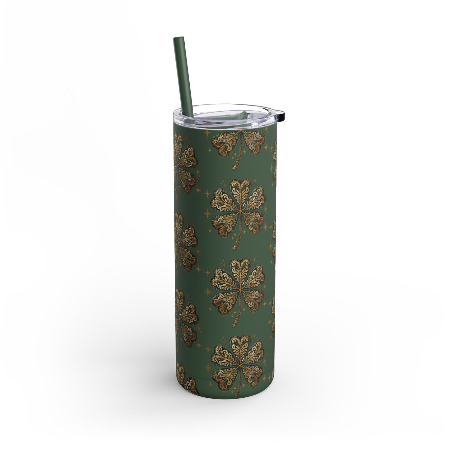 Golden Clover π 20oz Matte Tumbler β Four Stunning Colors, Hot & Cold Insulated