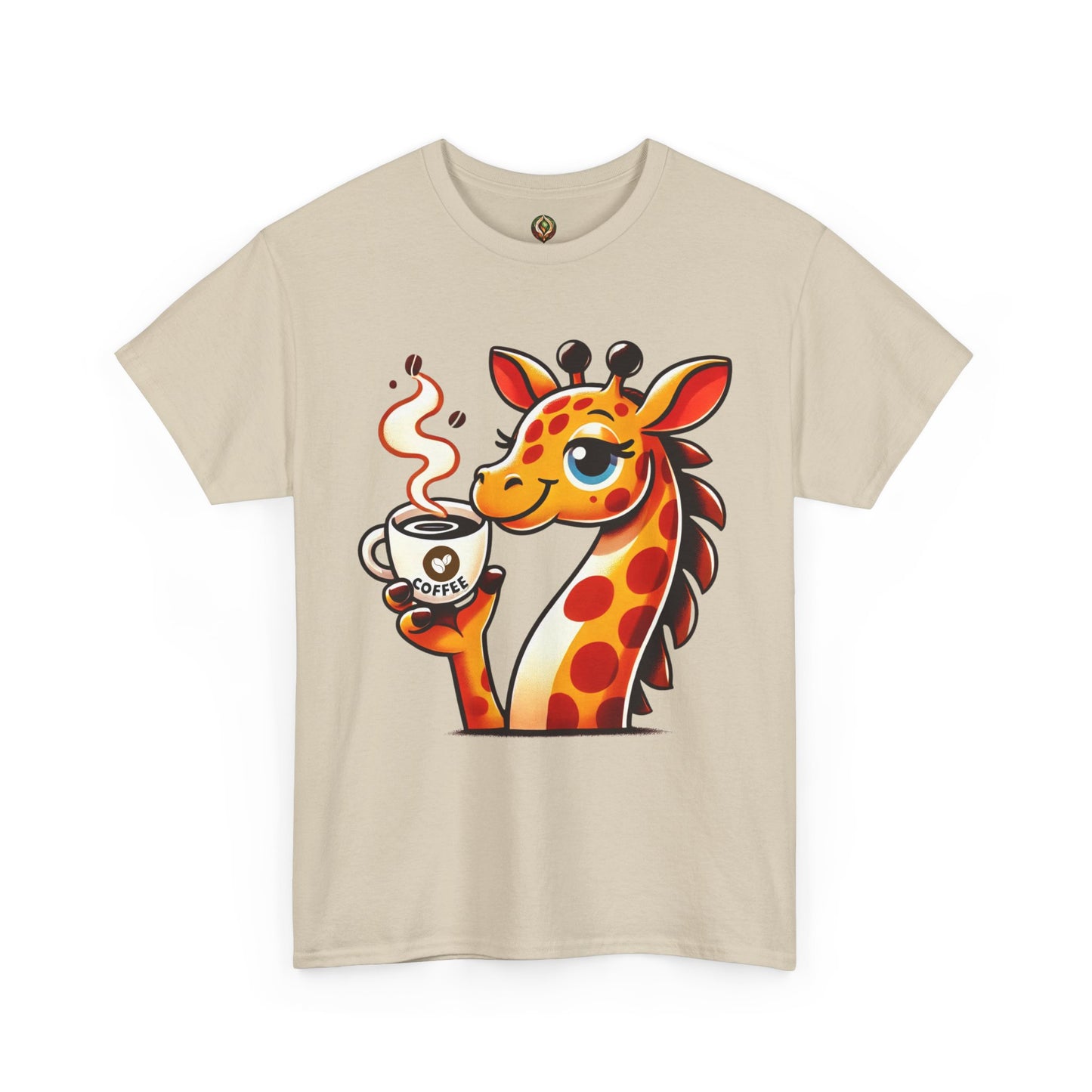 "Sassy Giraffe Coffee Lover" Unisex Tee