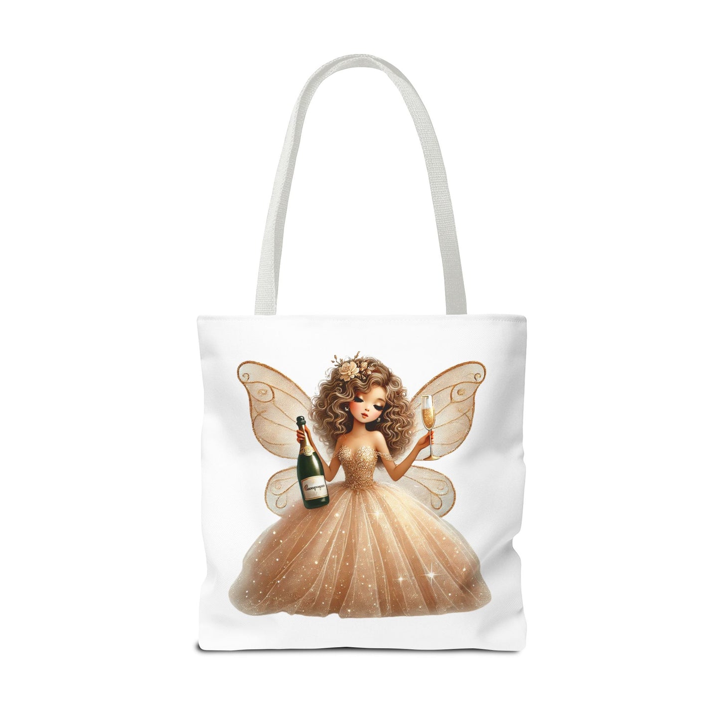 Golden Belle of Champagne Dreams – Luxe Tote Bag