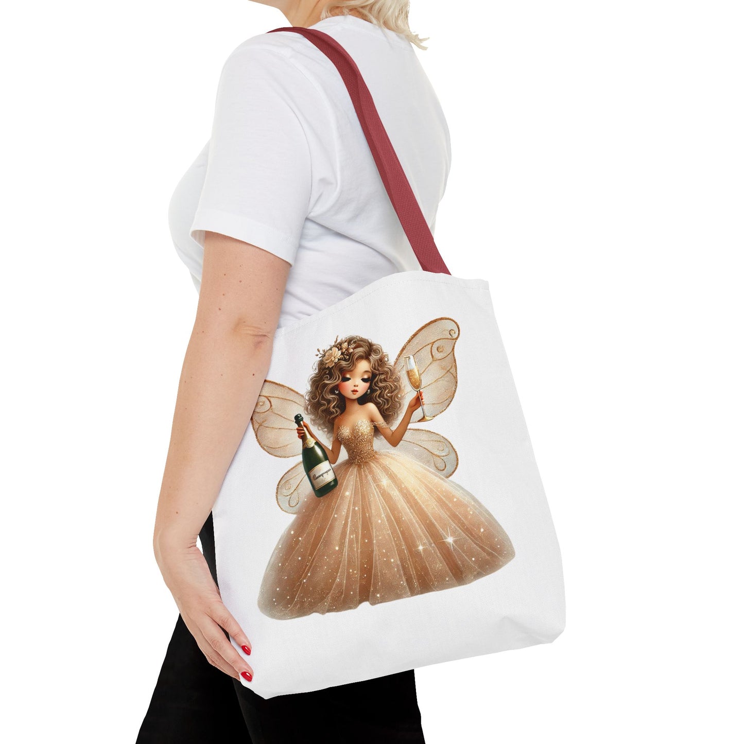 Golden Belle of Champagne Dreams – Luxe Tote Bag