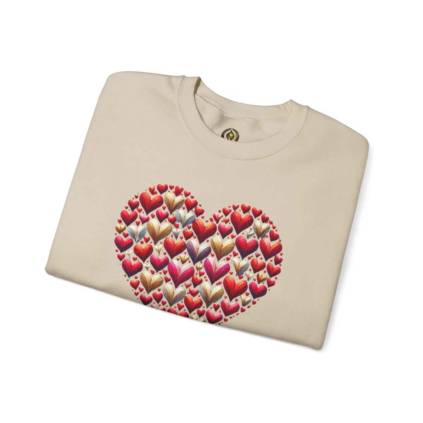 Love, Layers, & Cozy Vibes Unisex Crewneck Sweatshirt